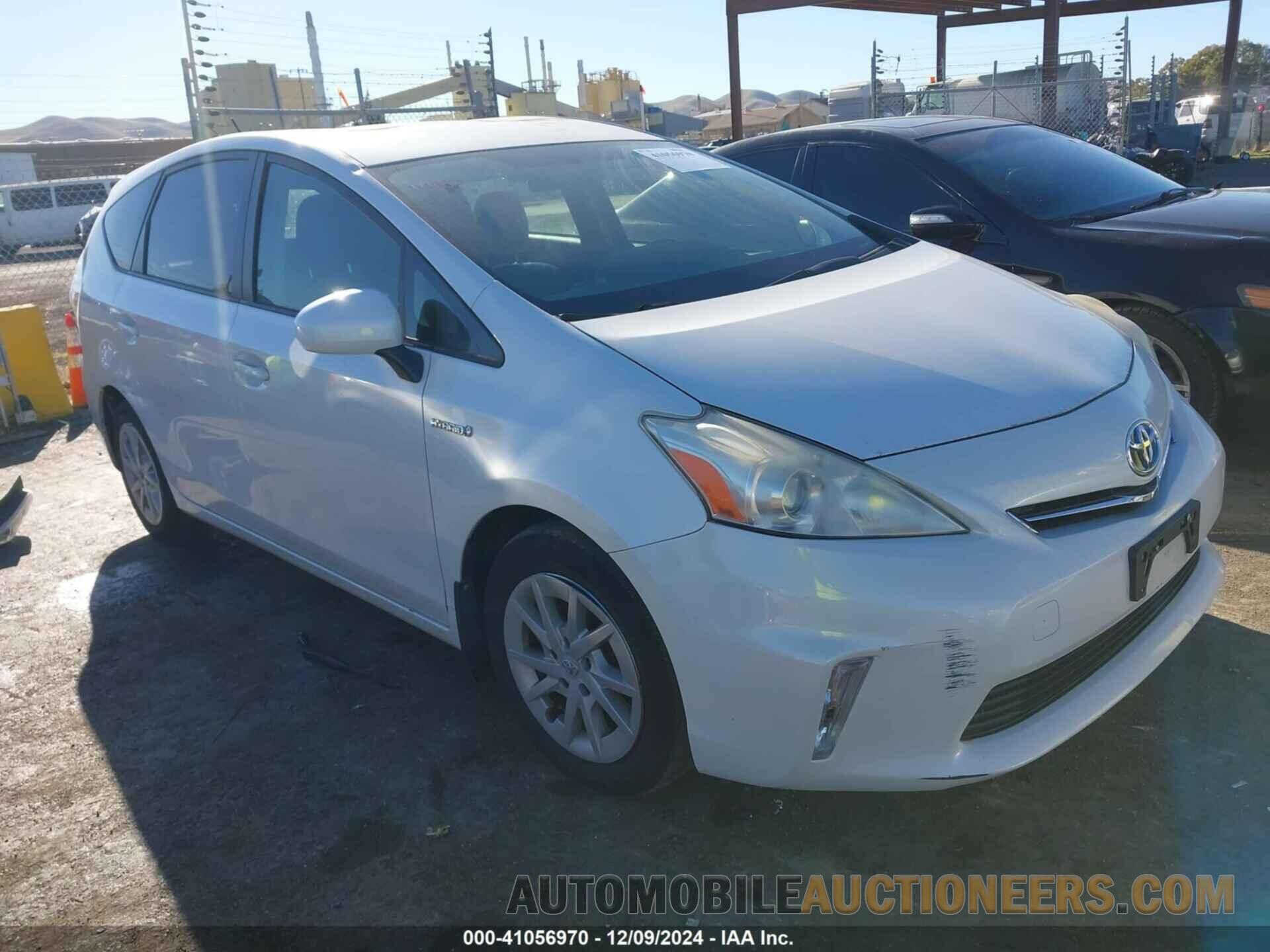 JTDZN3EU5D3222396 TOYOTA PRIUS V 2013