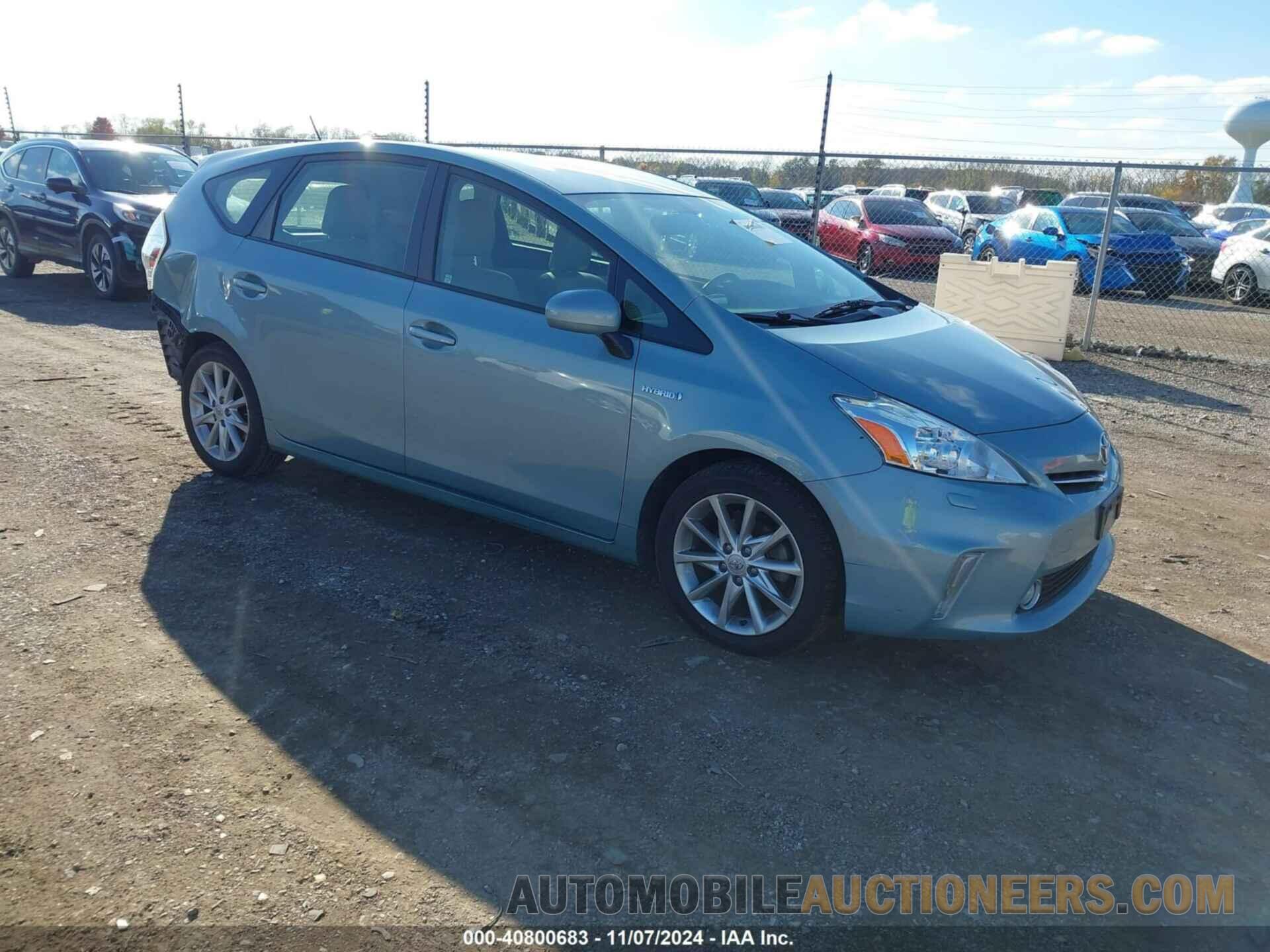 JTDZN3EU5EJ007355 TOYOTA PRIUS V 2014