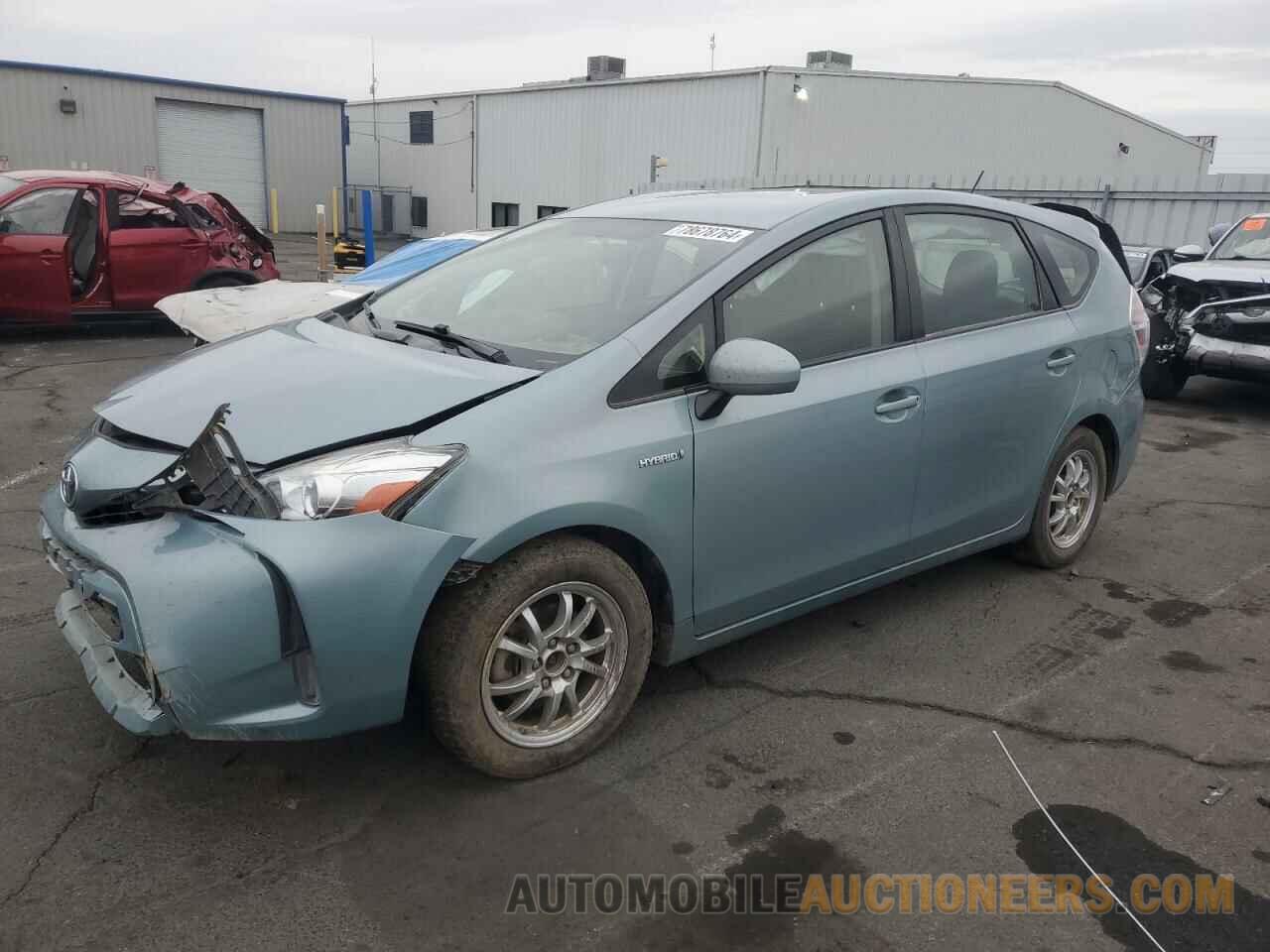 JTDZN3EU5FJ016056 TOYOTA PRIUS 2015