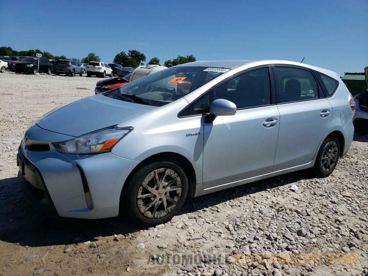 JTDZN3EU5FJ021080 TOYOTA PRIUS 2015