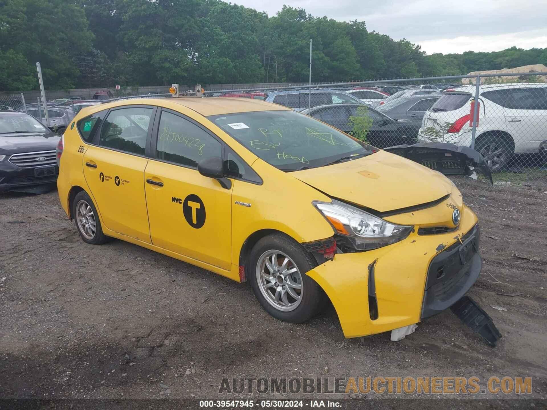 JTDZN3EU5FJ021435 TOYOTA PRIUS V 2015