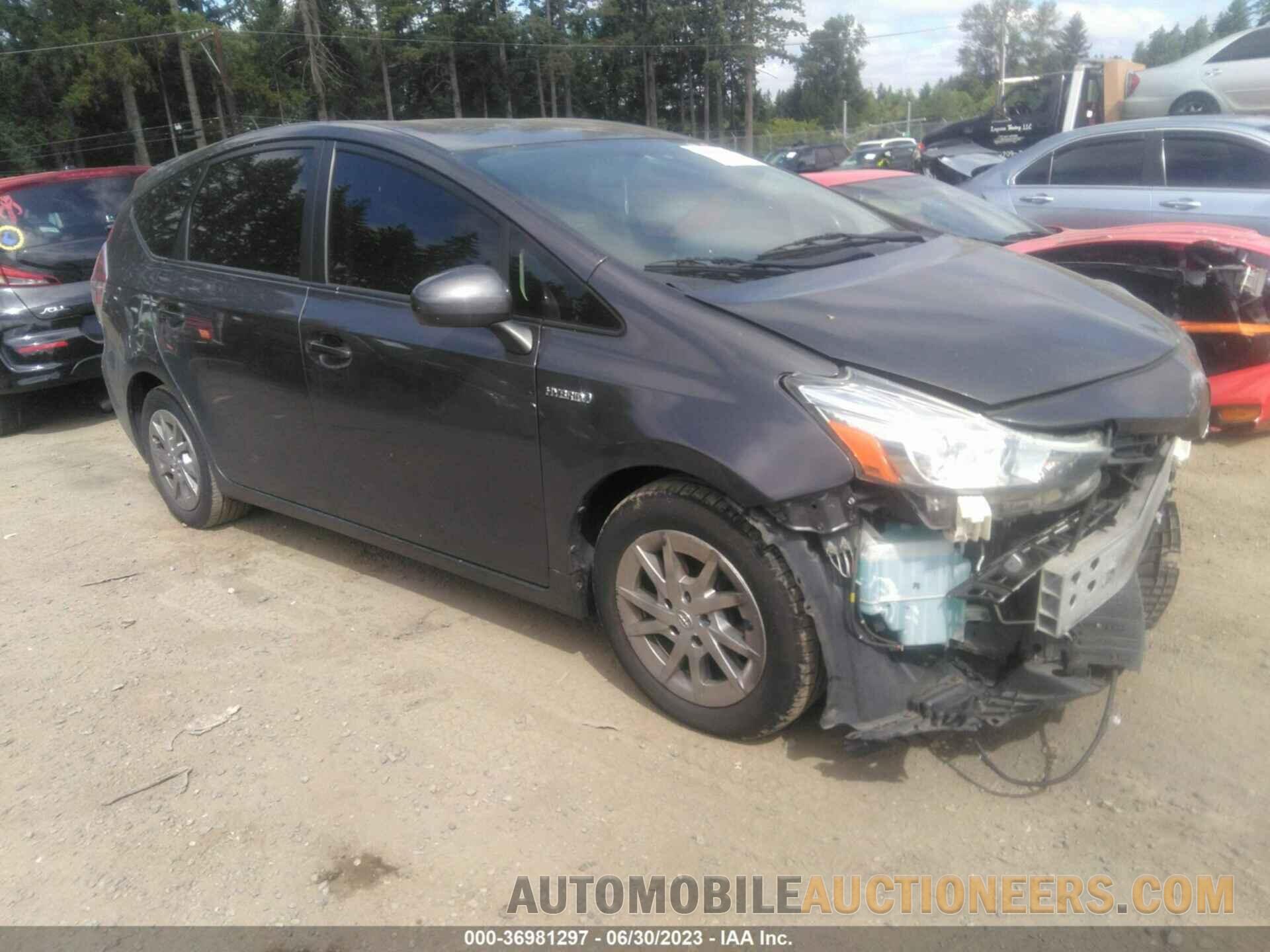 JTDZN3EU5FJ023153 TOYOTA PRIUS V 2015