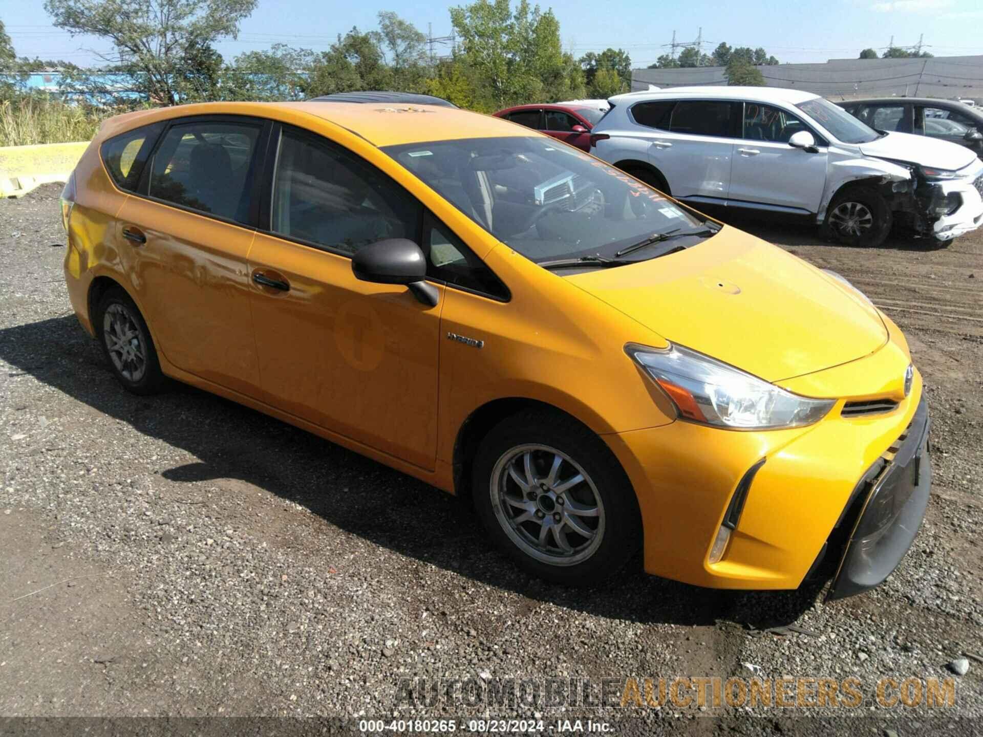 JTDZN3EU5FJ024044 TOYOTA PRIUS V 2015