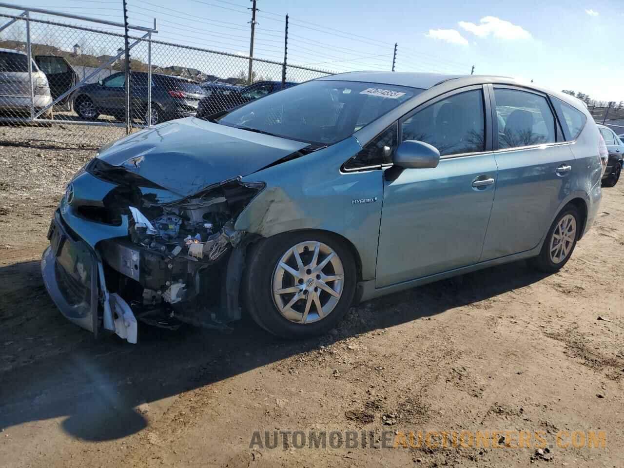 JTDZN3EU5FJ029695 TOYOTA PRIUS 2015