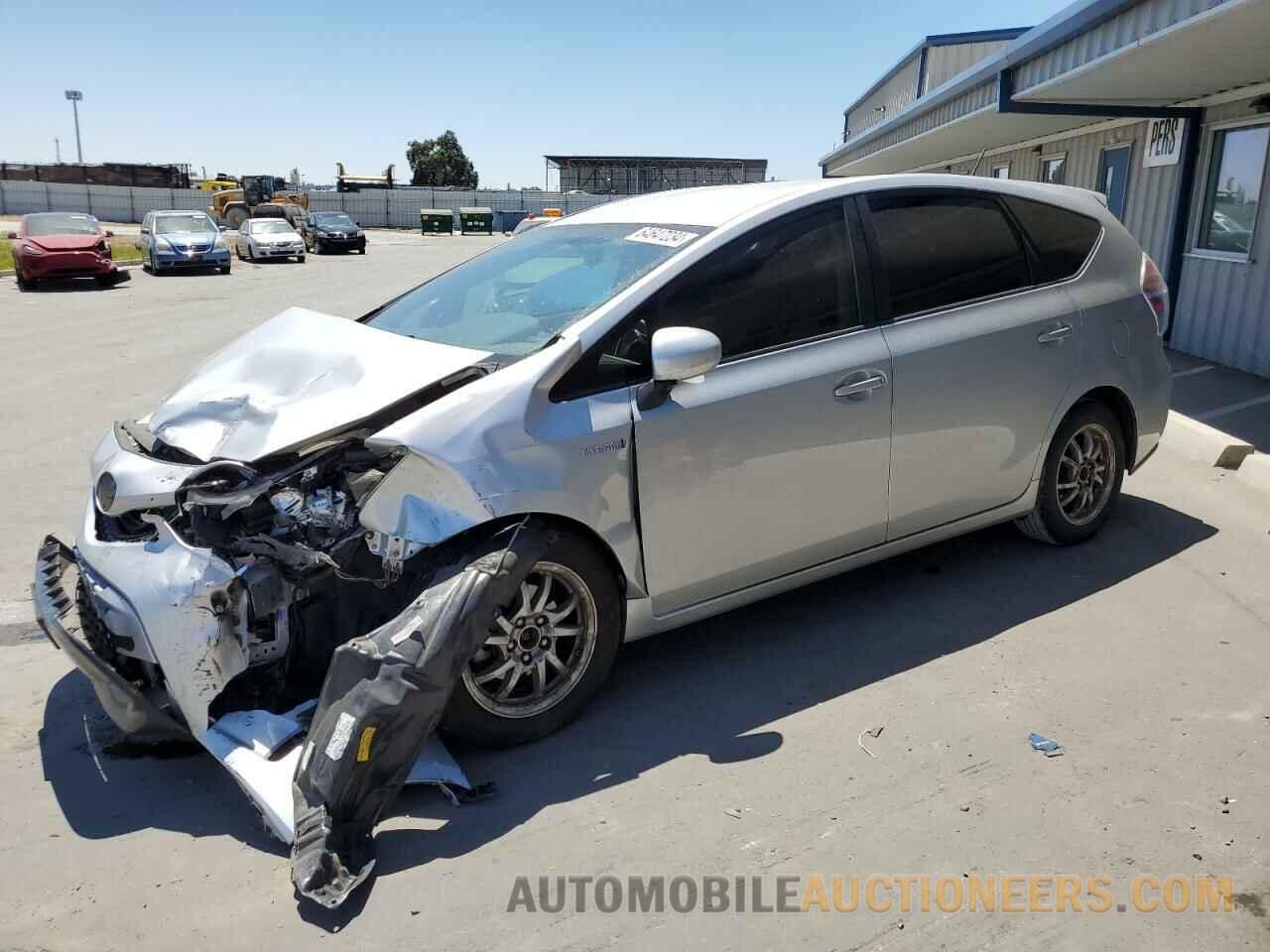 JTDZN3EU5FJ032161 TOYOTA PRIUS 2015