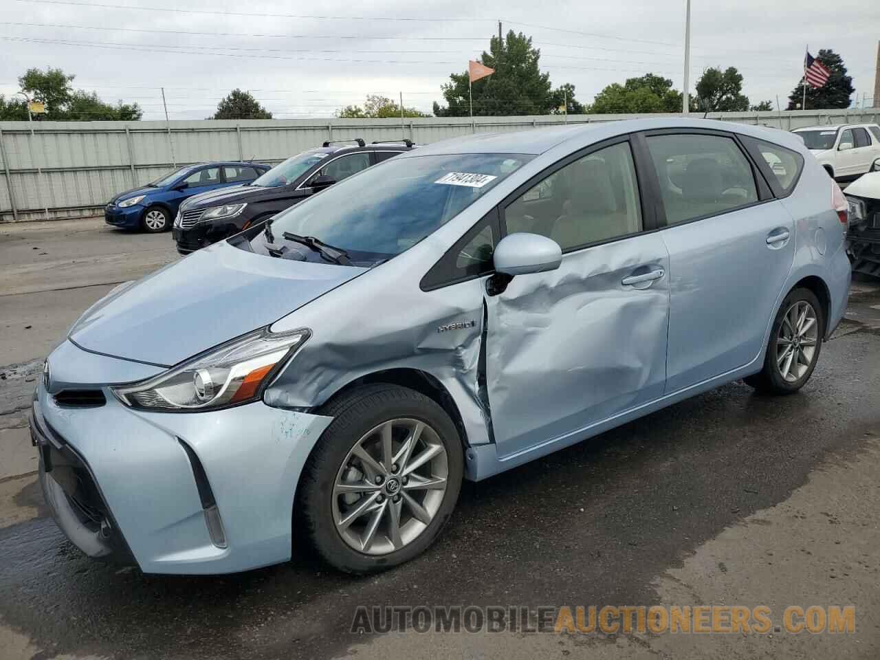 JTDZN3EU5FJ033374 TOYOTA PRIUS 2015