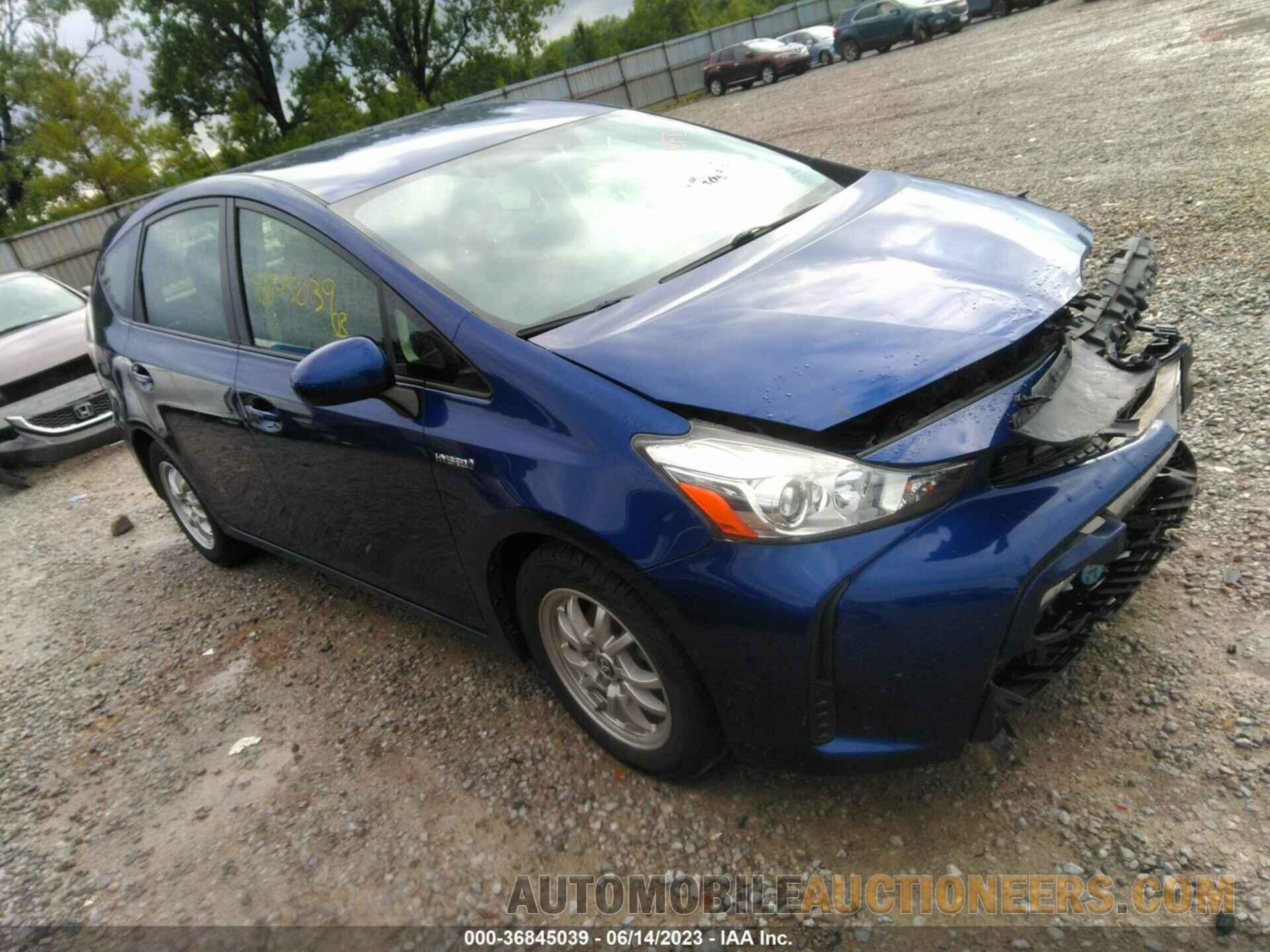 JTDZN3EU5FJ033519 TOYOTA PRIUS V 2015