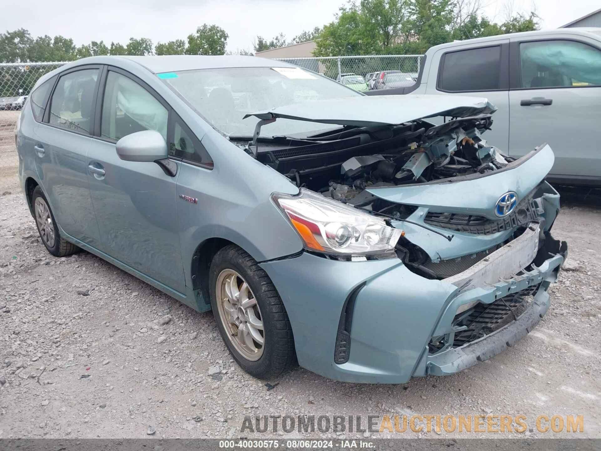 JTDZN3EU5FJ038090 TOYOTA PRIUS V 2015