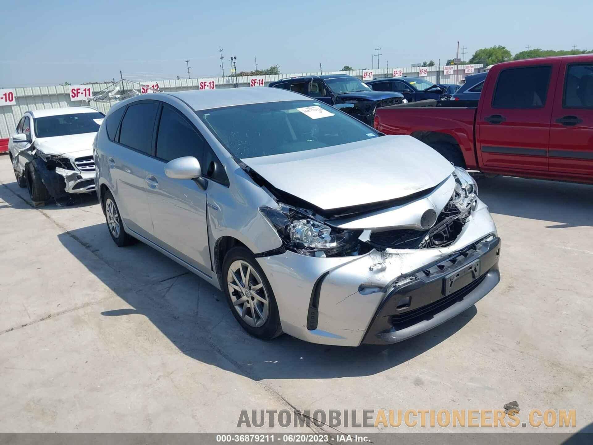 JTDZN3EU5FJ040129 TOYOTA PRIUS V 2015