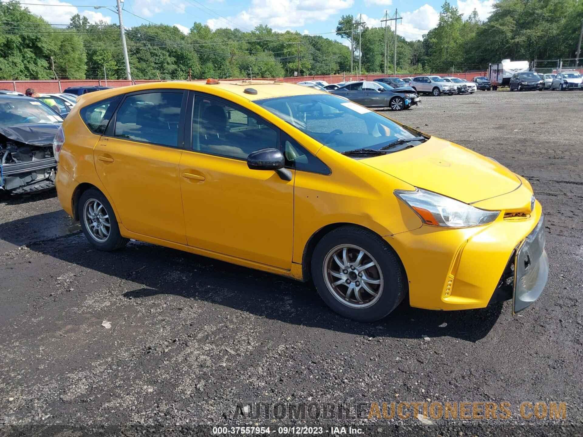 JTDZN3EU5GJ050225 TOYOTA PRIUS V 2016