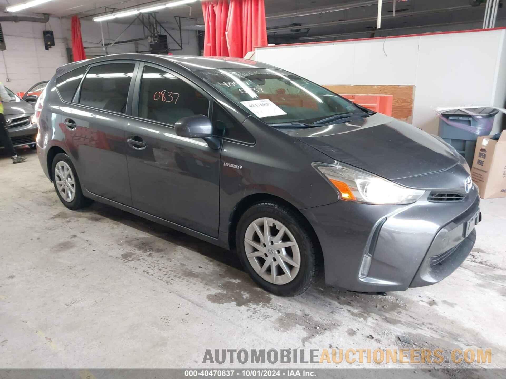 JTDZN3EU5GJ053402 TOYOTA PRIUS V 2016