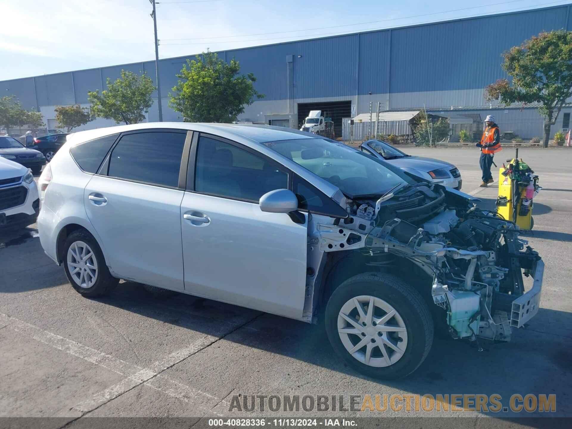 JTDZN3EU5GJ053934 TOYOTA PRIUS V 2016