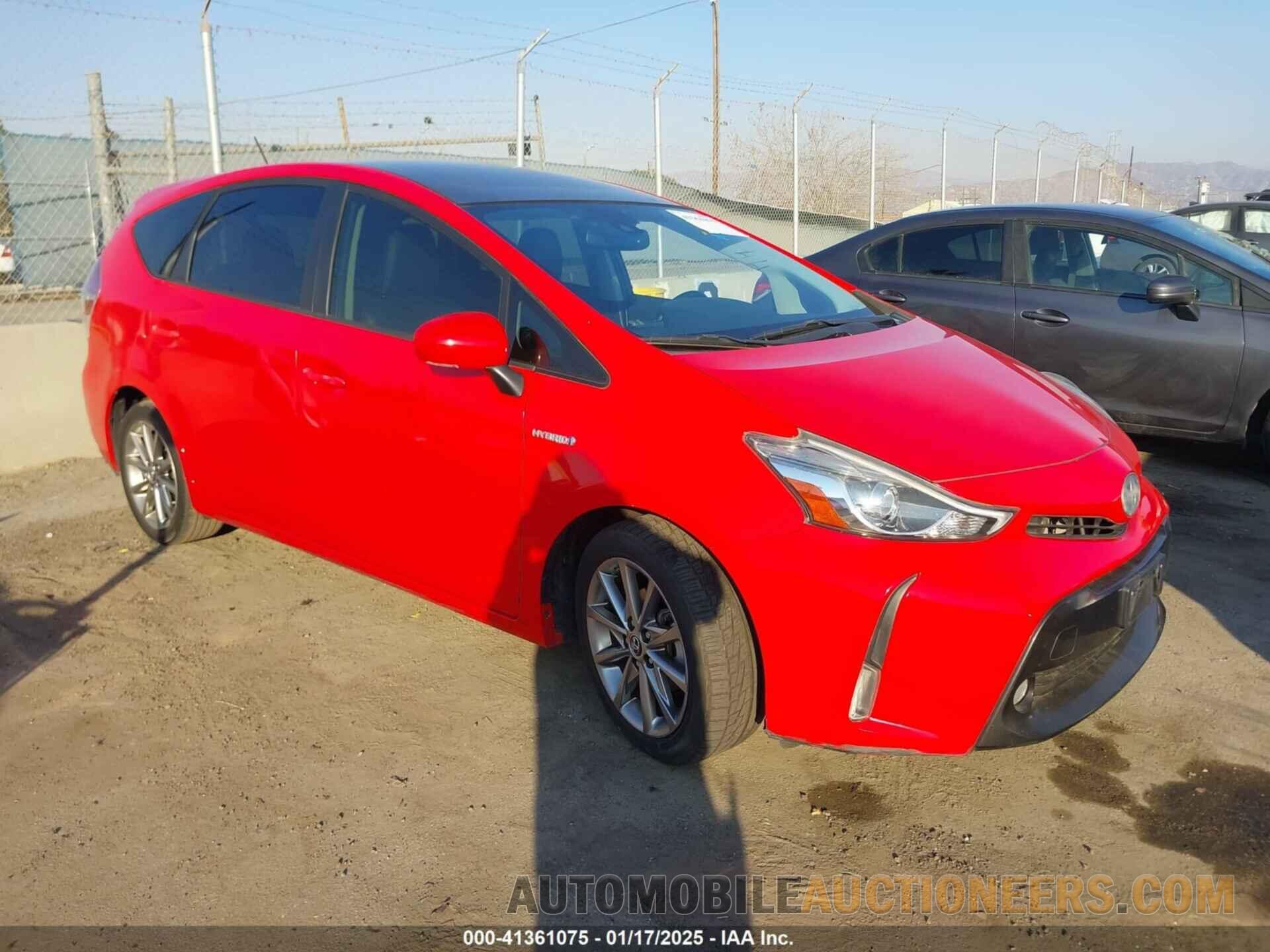 JTDZN3EU5GJ054369 TOYOTA PRIUS V 2016