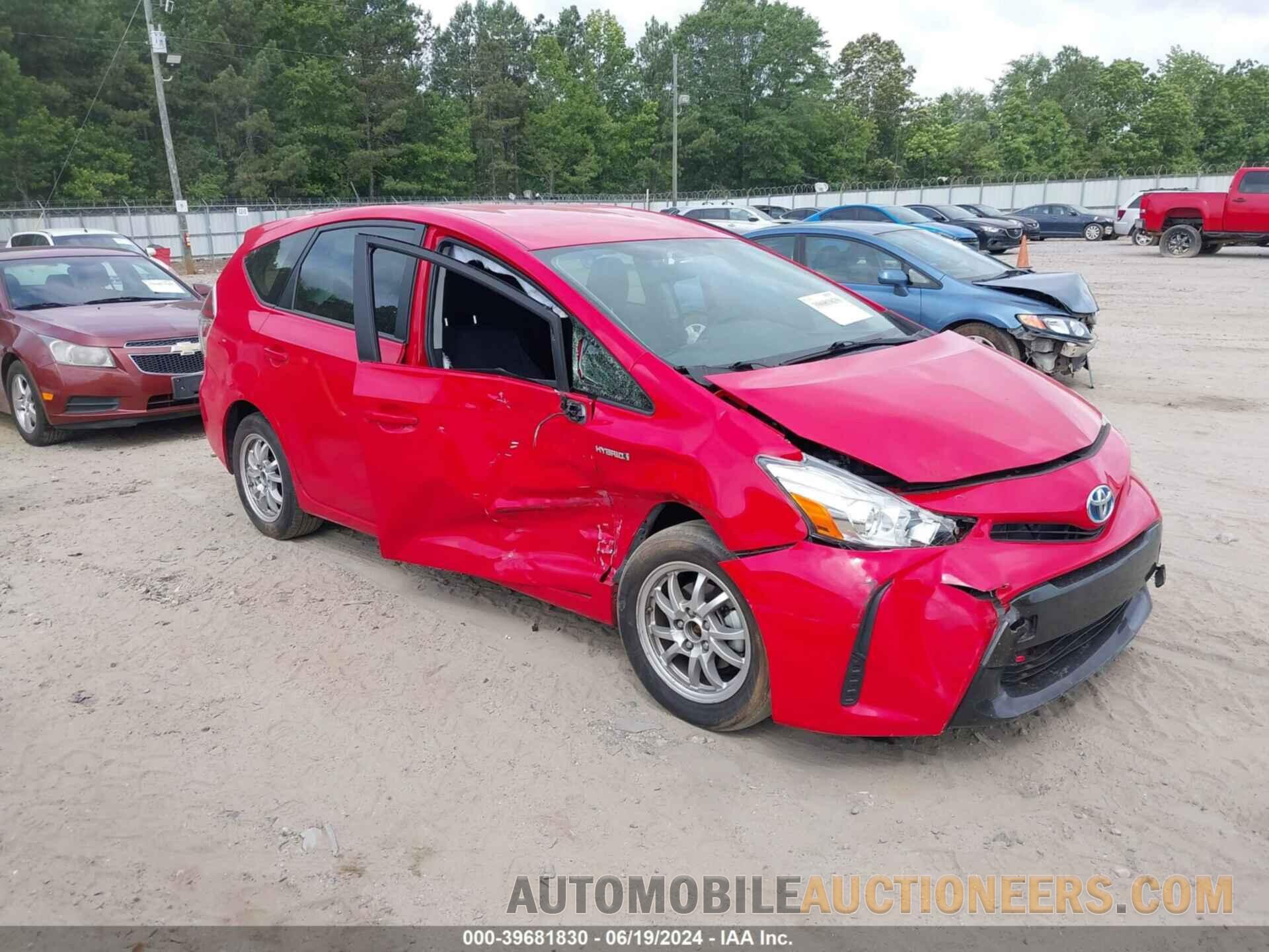 JTDZN3EU5HJ072694 TOYOTA PRIUS V 2017