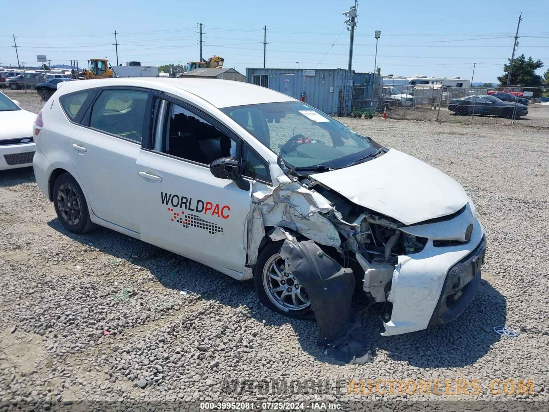 JTDZN3EU5HJ074333 TOYOTA PRIUS V 2017