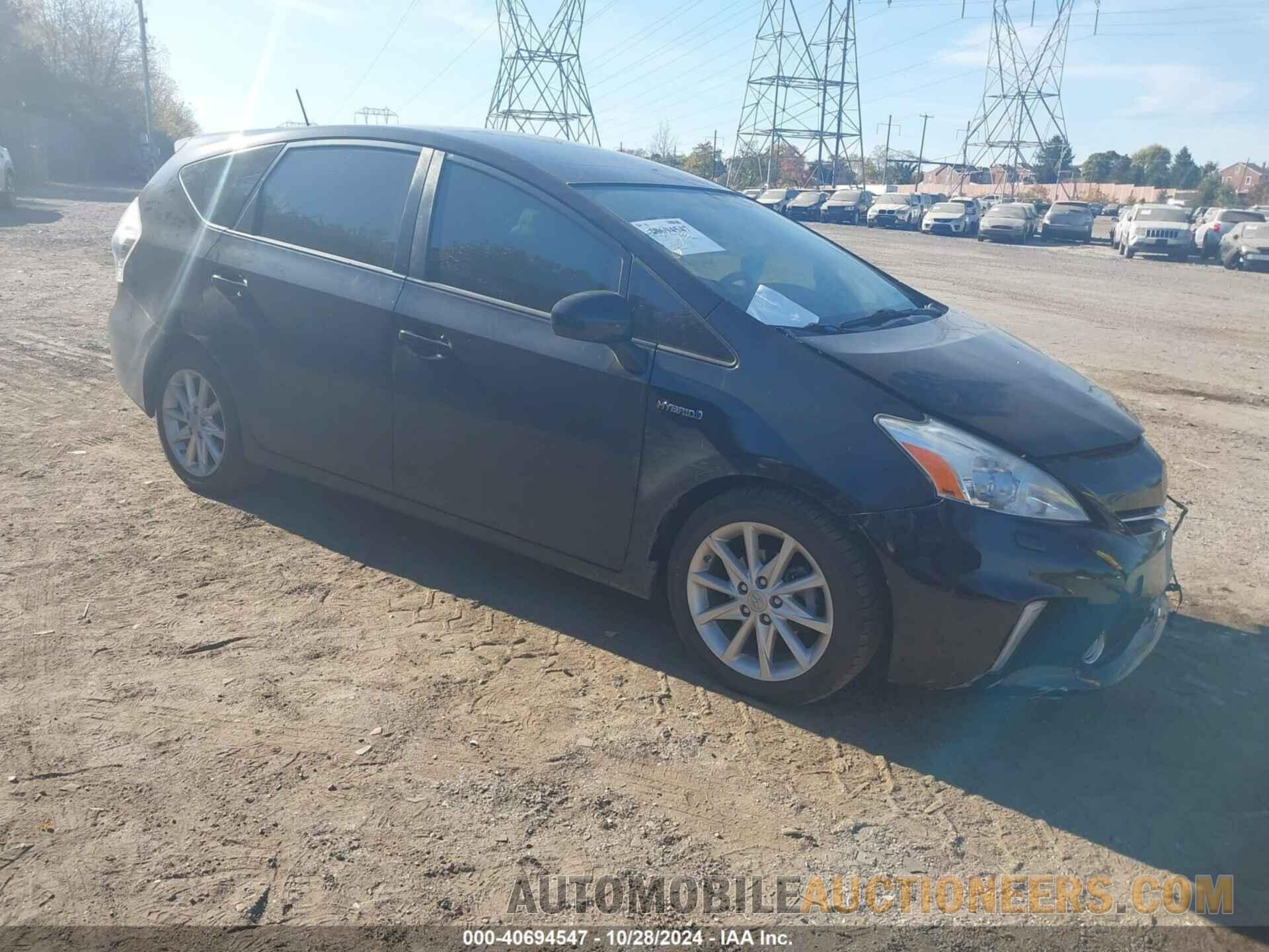 JTDZN3EU6C3081529 TOYOTA PRIUS V 2012