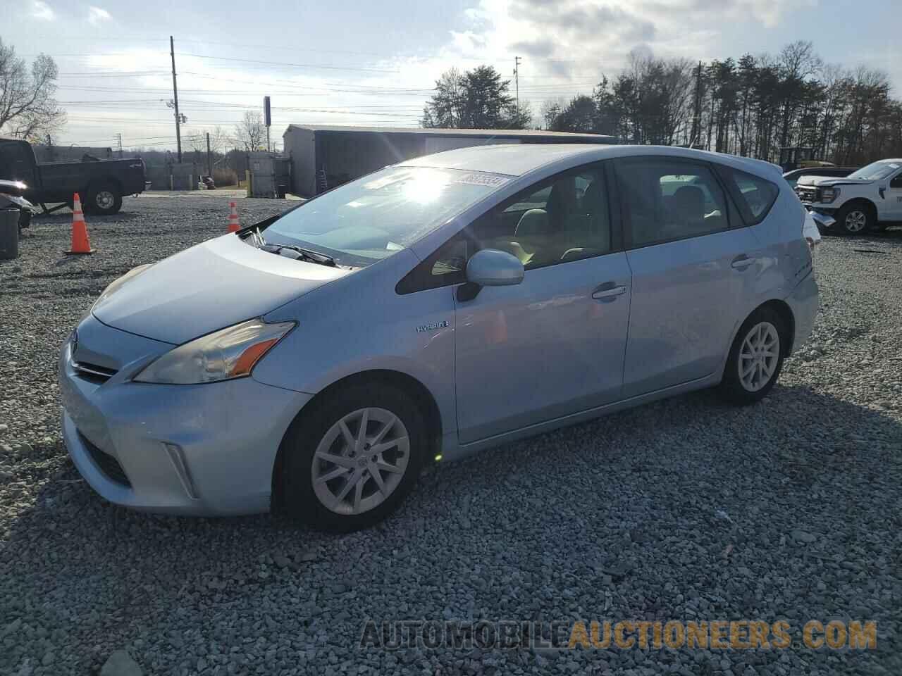 JTDZN3EU6C3119857 TOYOTA PRIUS 2012