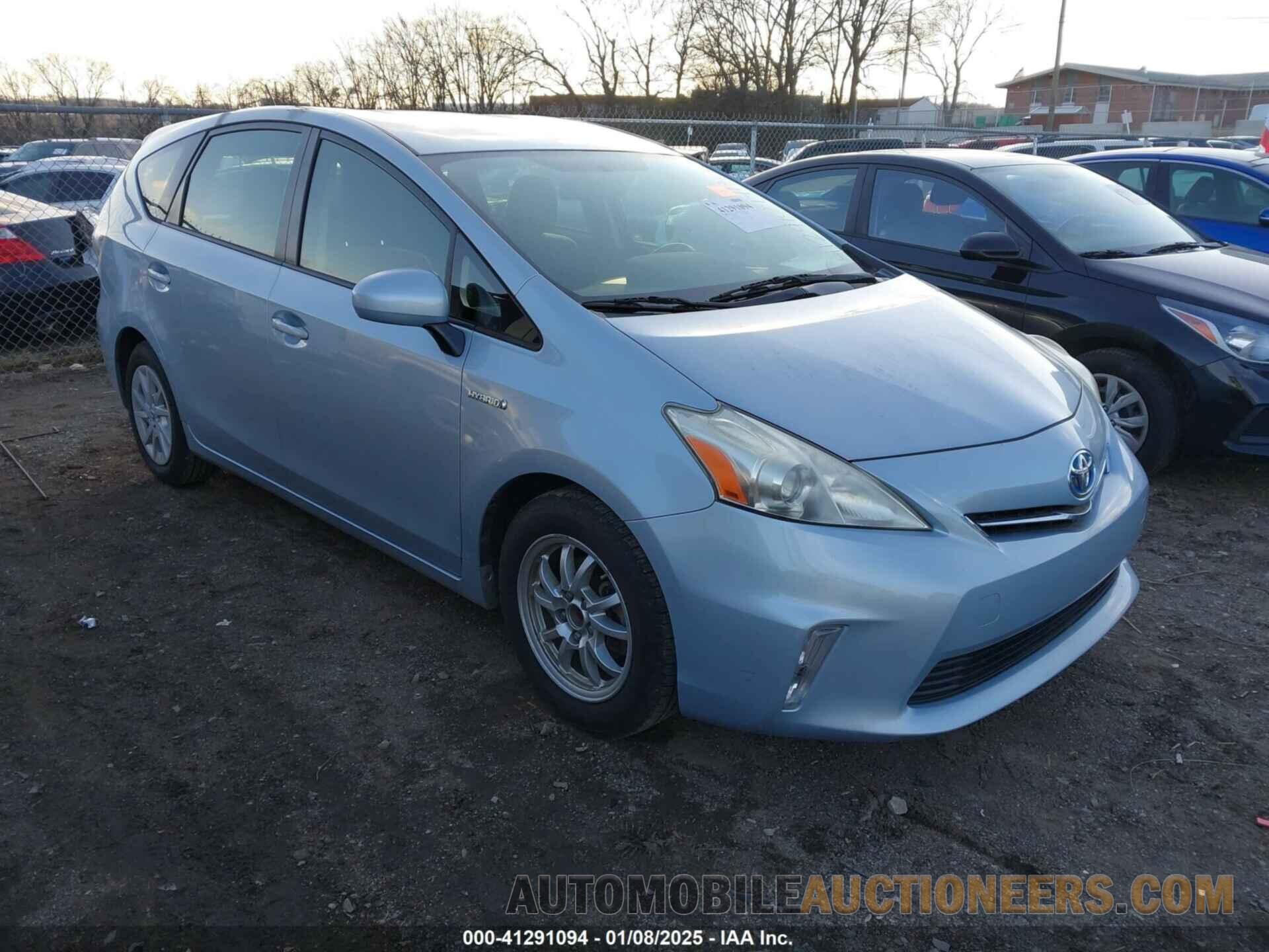 JTDZN3EU6D3228353 TOYOTA PRIUS V 2013