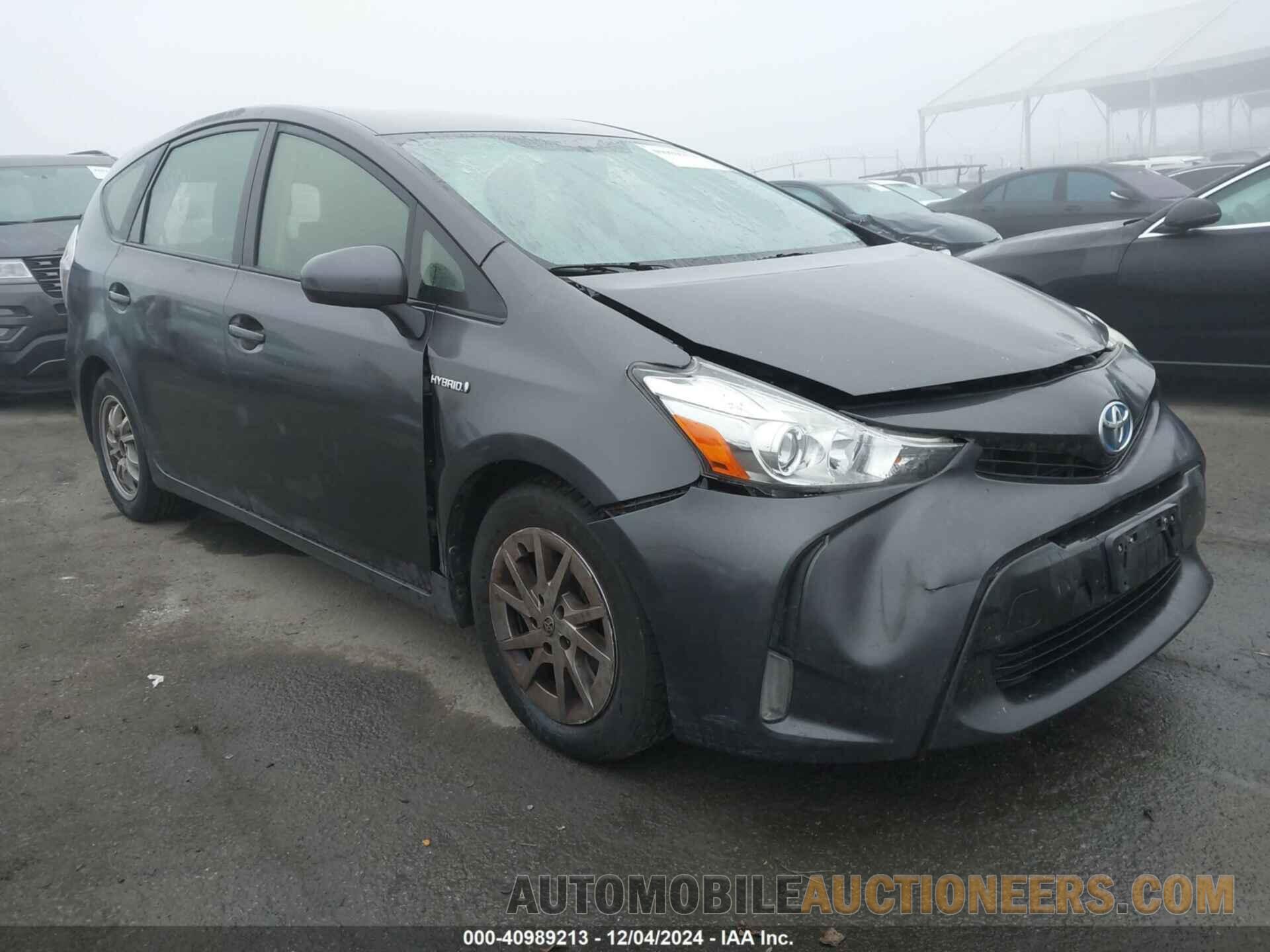 JTDZN3EU6FJ017359 TOYOTA PRIUS V 2015