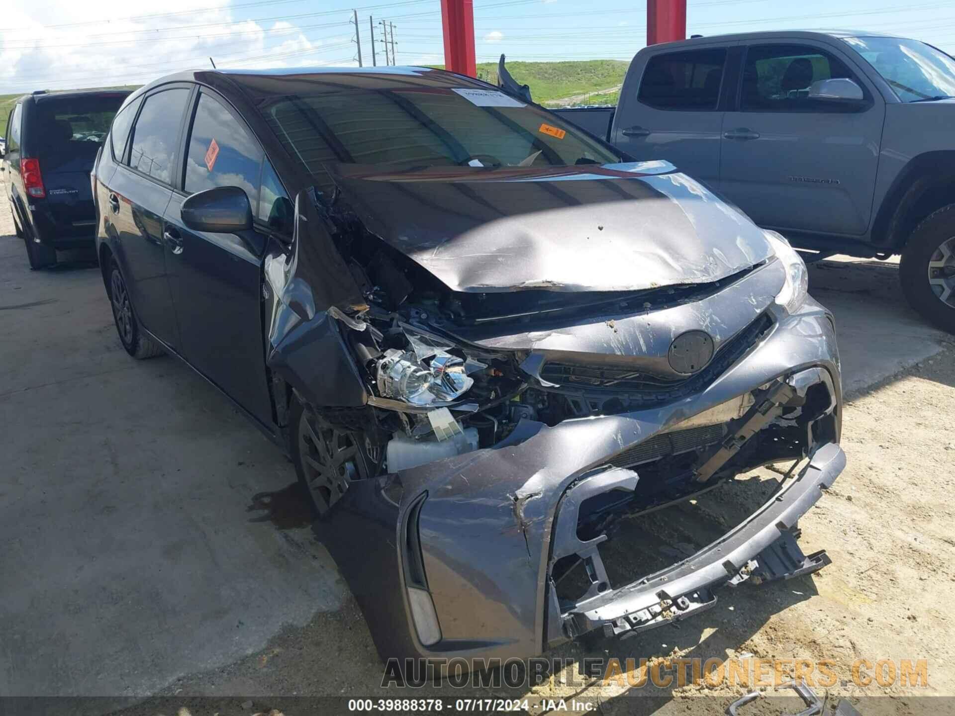 JTDZN3EU6FJ017863 TOYOTA PRIUS V 2015