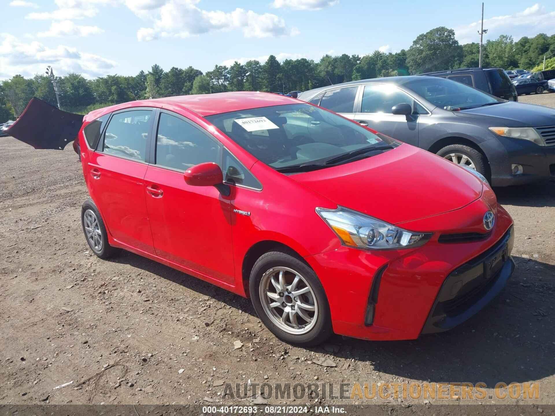 JTDZN3EU6FJ024523 TOYOTA PRIUS V 2015