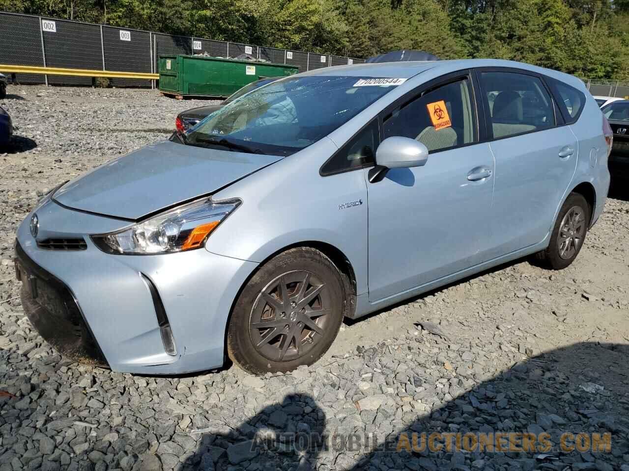 JTDZN3EU6FJ029916 TOYOTA PRIUS 2015