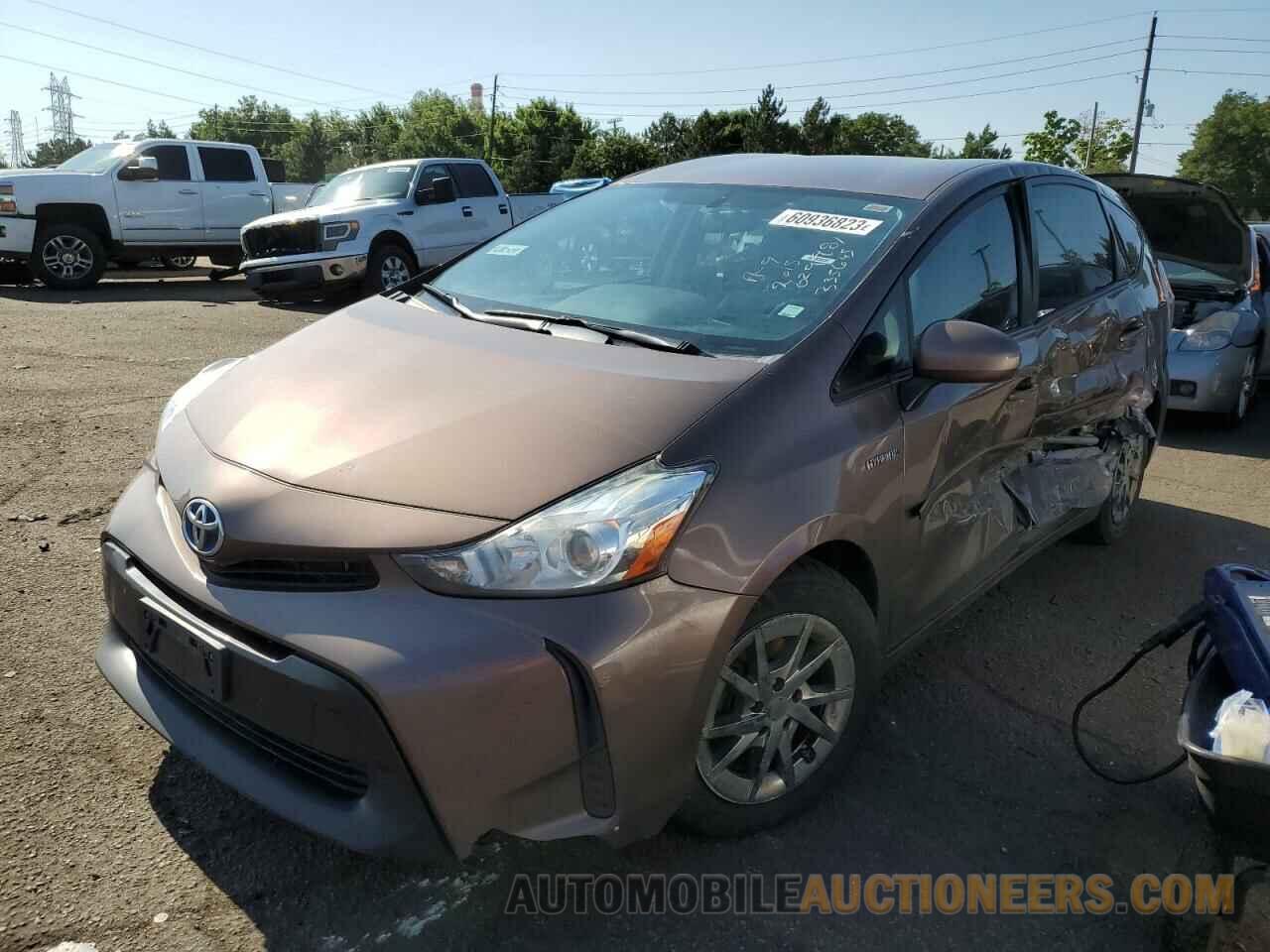 JTDZN3EU6FJ029981 TOYOTA PRIUS 2015