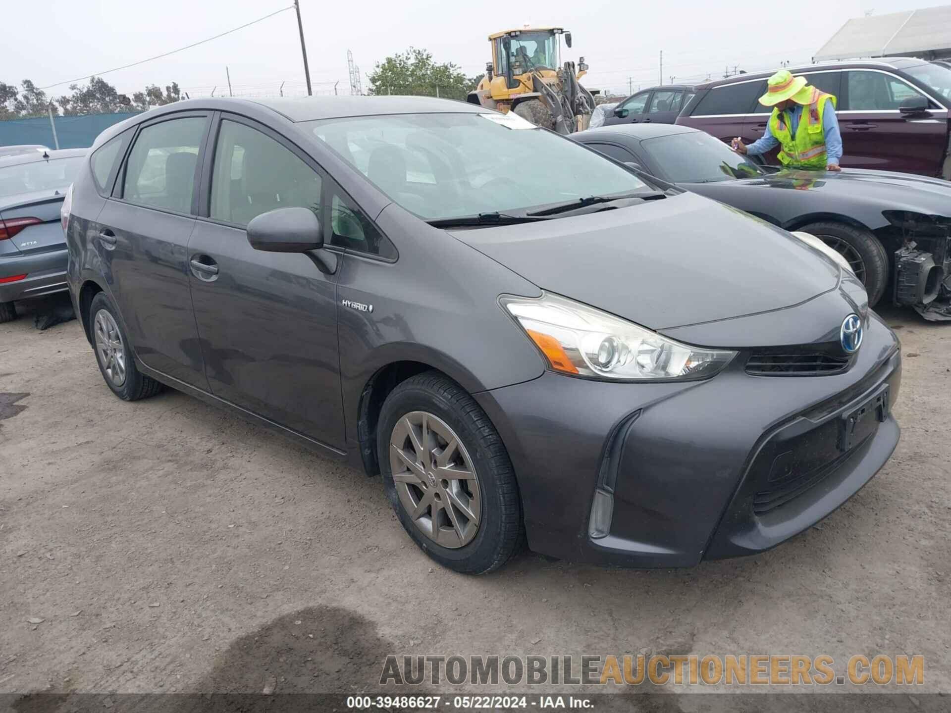 JTDZN3EU6FJ030158 TOYOTA PRIUS V 2015