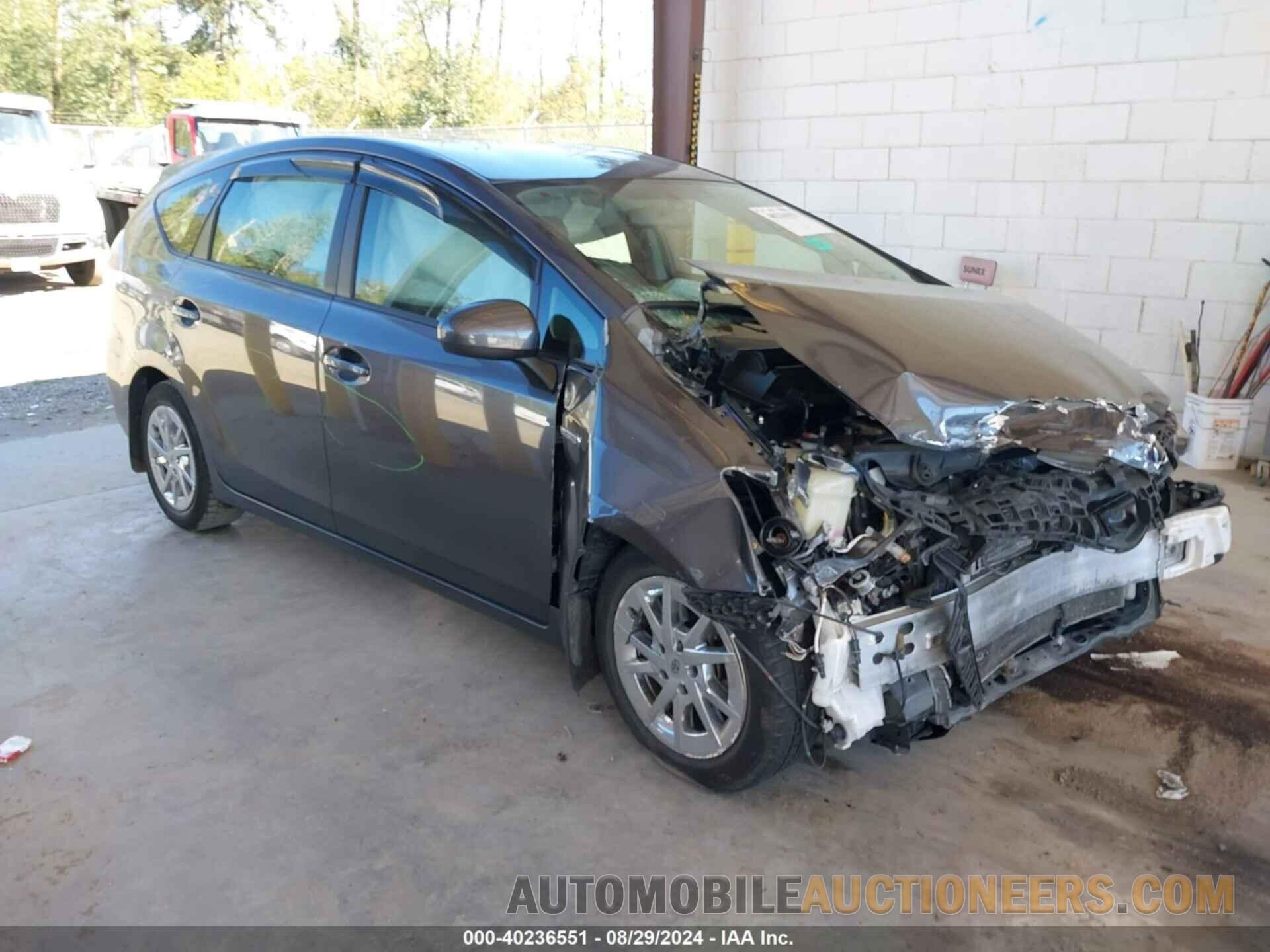 JTDZN3EU6FJ030466 TOYOTA PRIUS V 2015