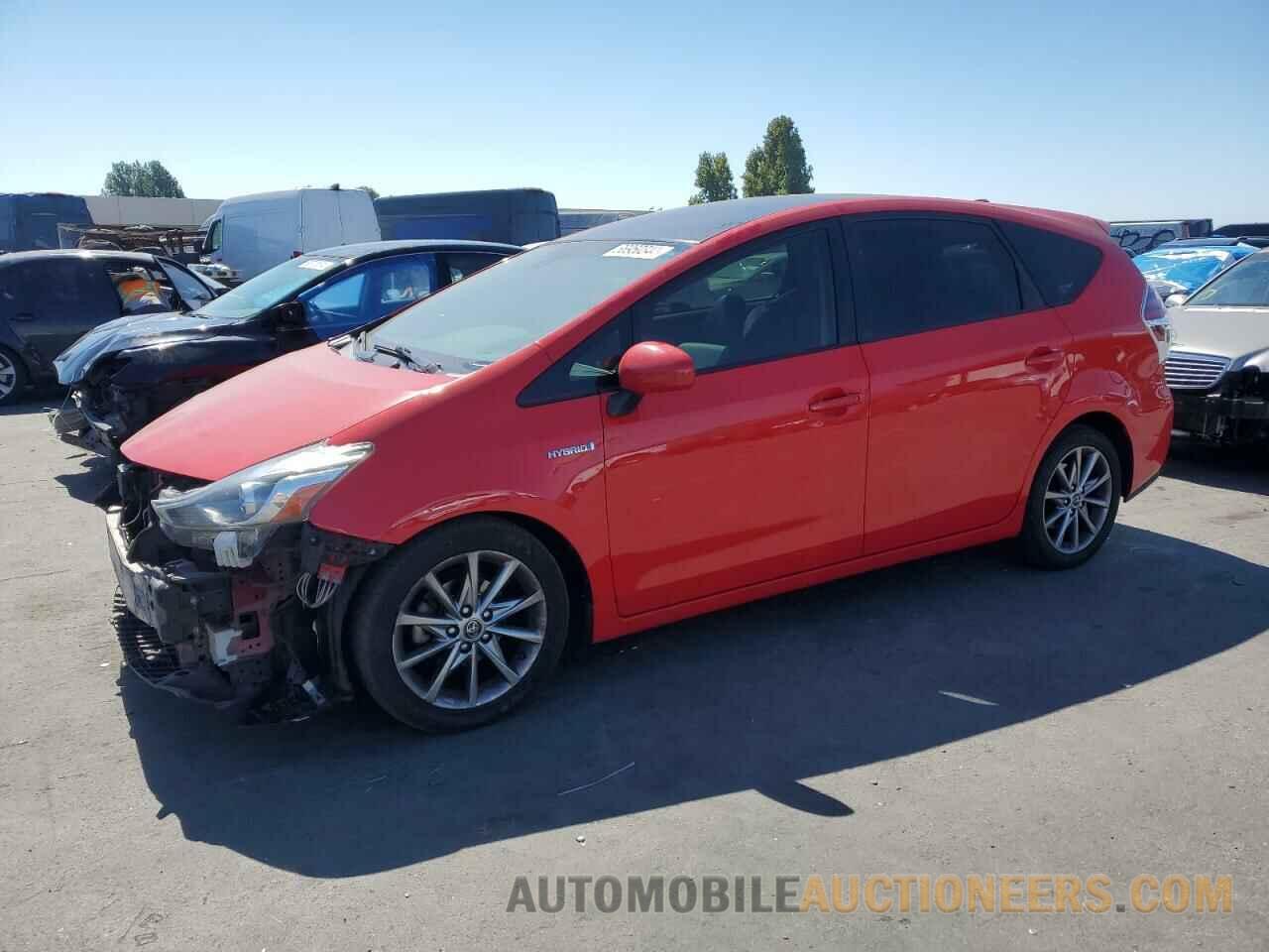 JTDZN3EU6FJ034727 TOYOTA PRIUS 2015