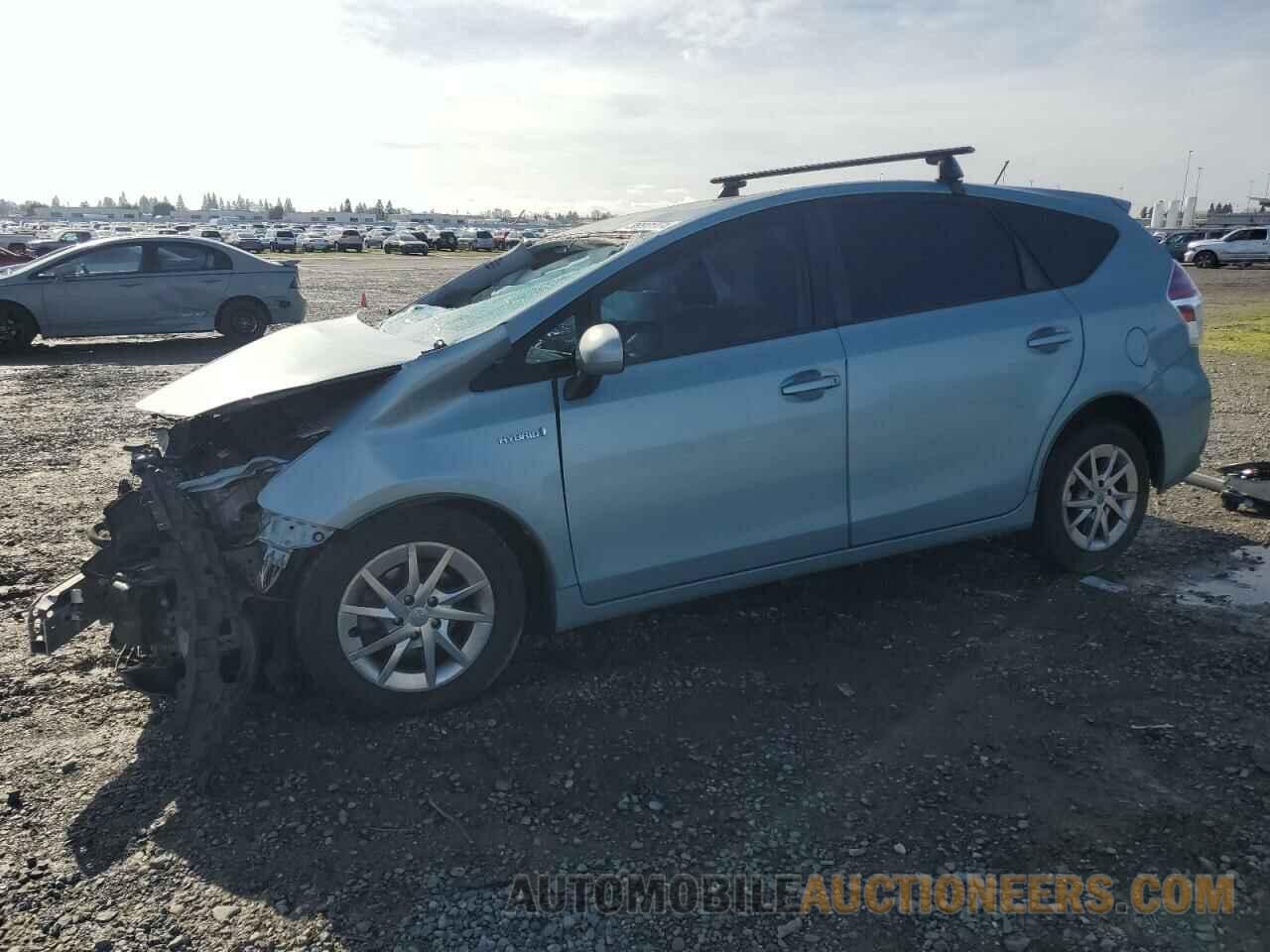 JTDZN3EU6FJ036882 TOYOTA PRIUS 2015