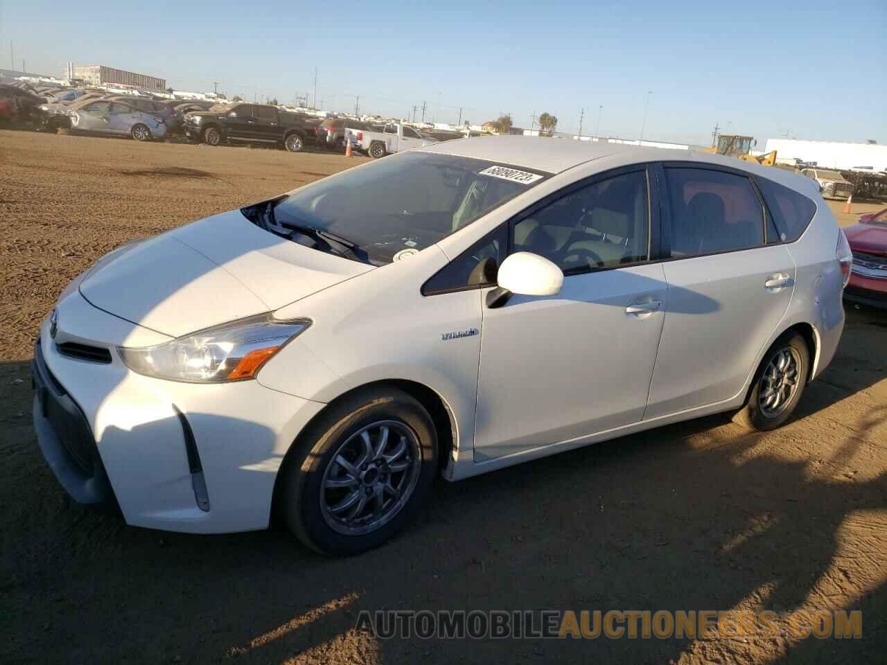 JTDZN3EU6FJ037336 TOYOTA PRIUS 2015