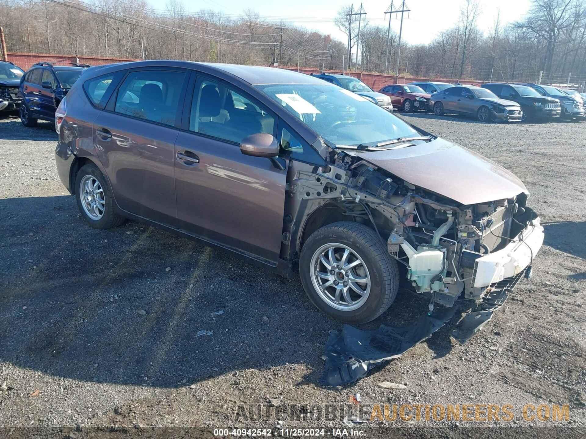 JTDZN3EU6GJ041064 TOYOTA PRIUS V 2016