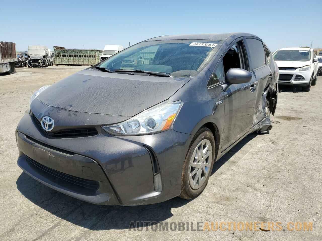 JTDZN3EU6GJ049035 TOYOTA PRIUS 2016