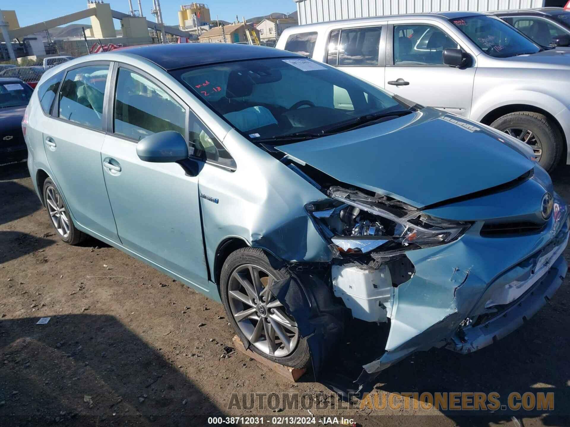 JTDZN3EU6GJ049911 TOYOTA PRIUS V 2016