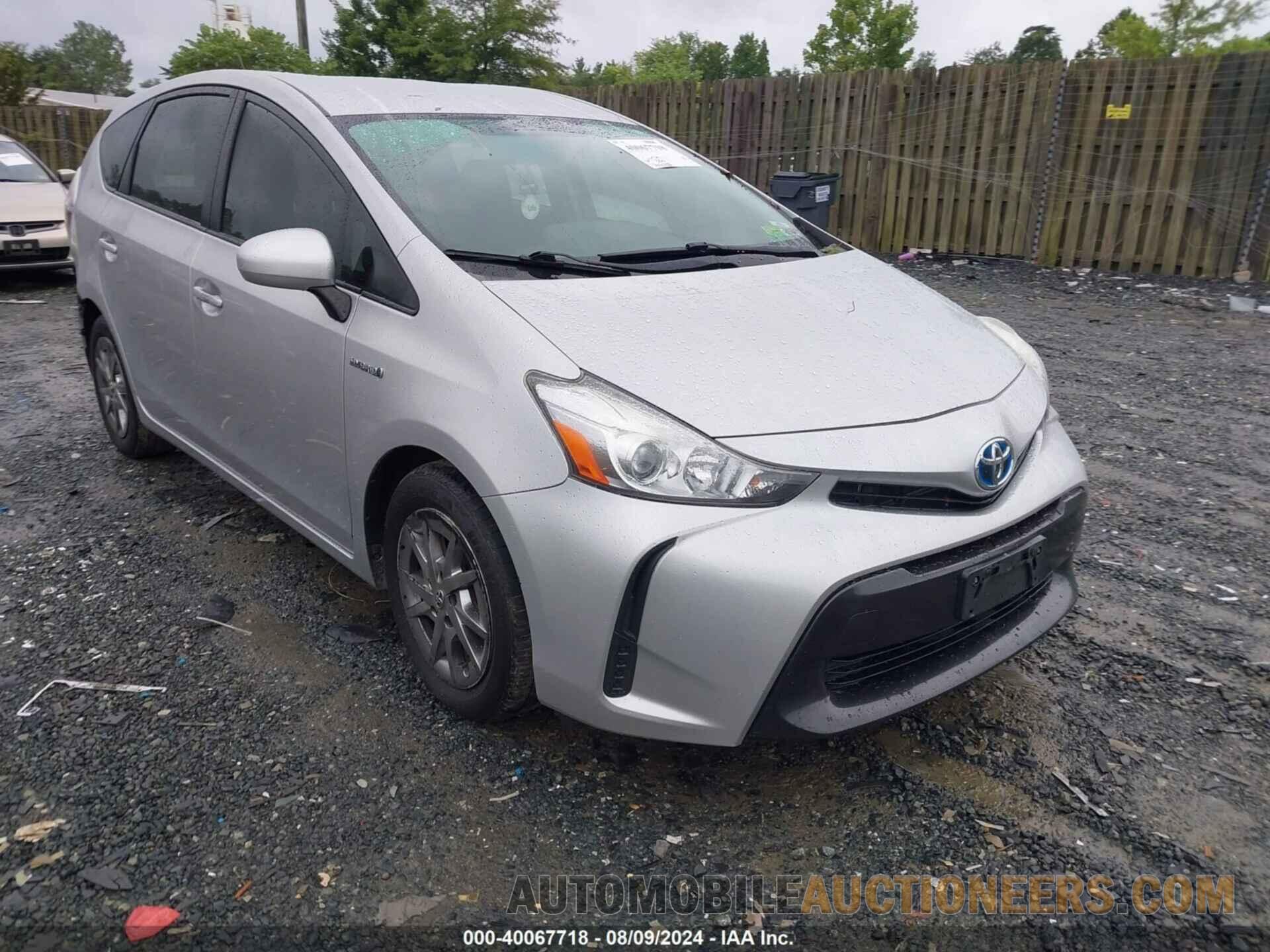 JTDZN3EU6GJ051075 TOYOTA PRIUS V 2016