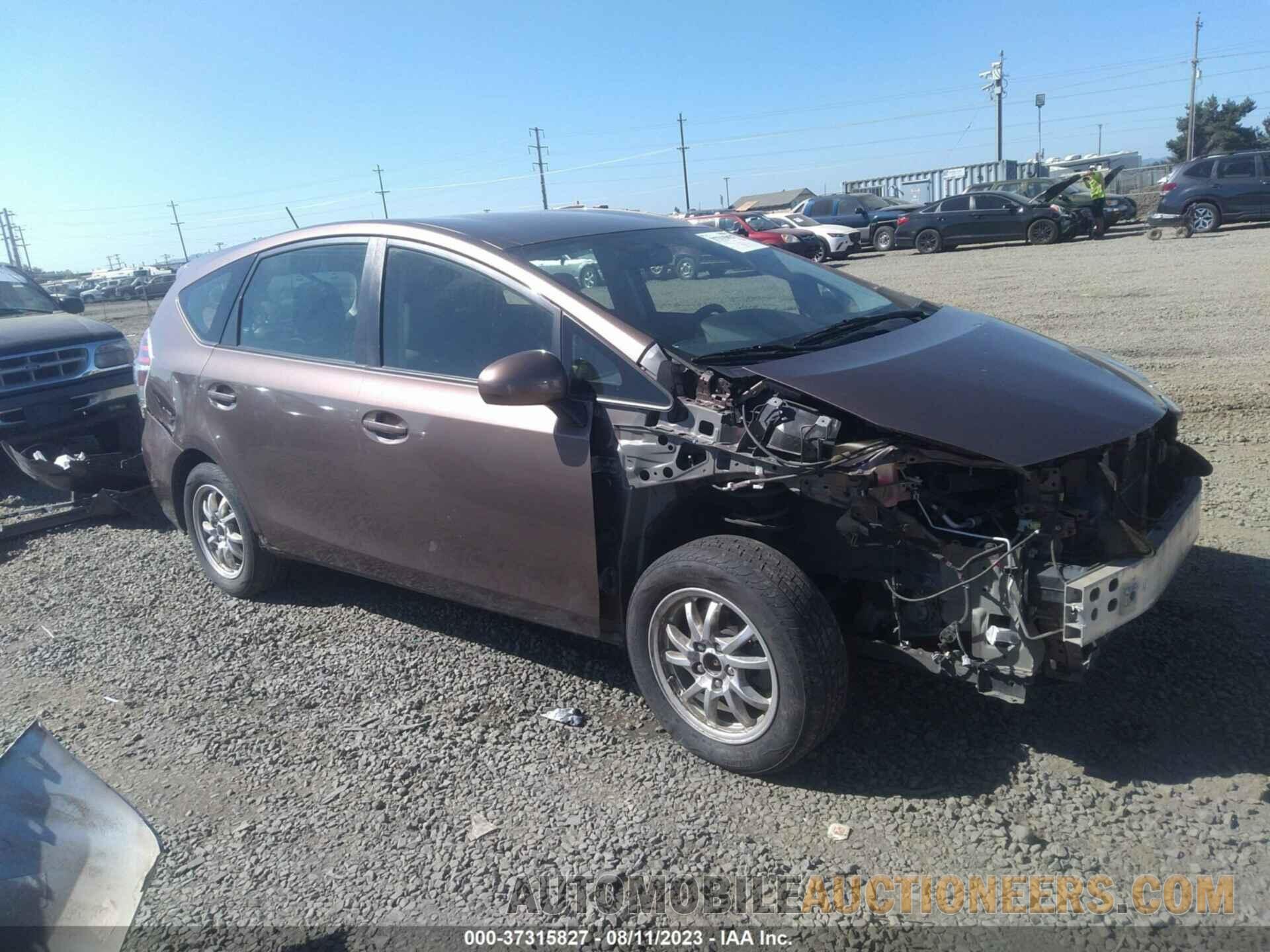 JTDZN3EU6GJ051710 TOYOTA PRIUS V 2016