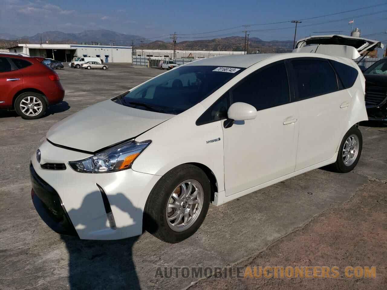 JTDZN3EU6GJ053599 TOYOTA PRIUS 2016