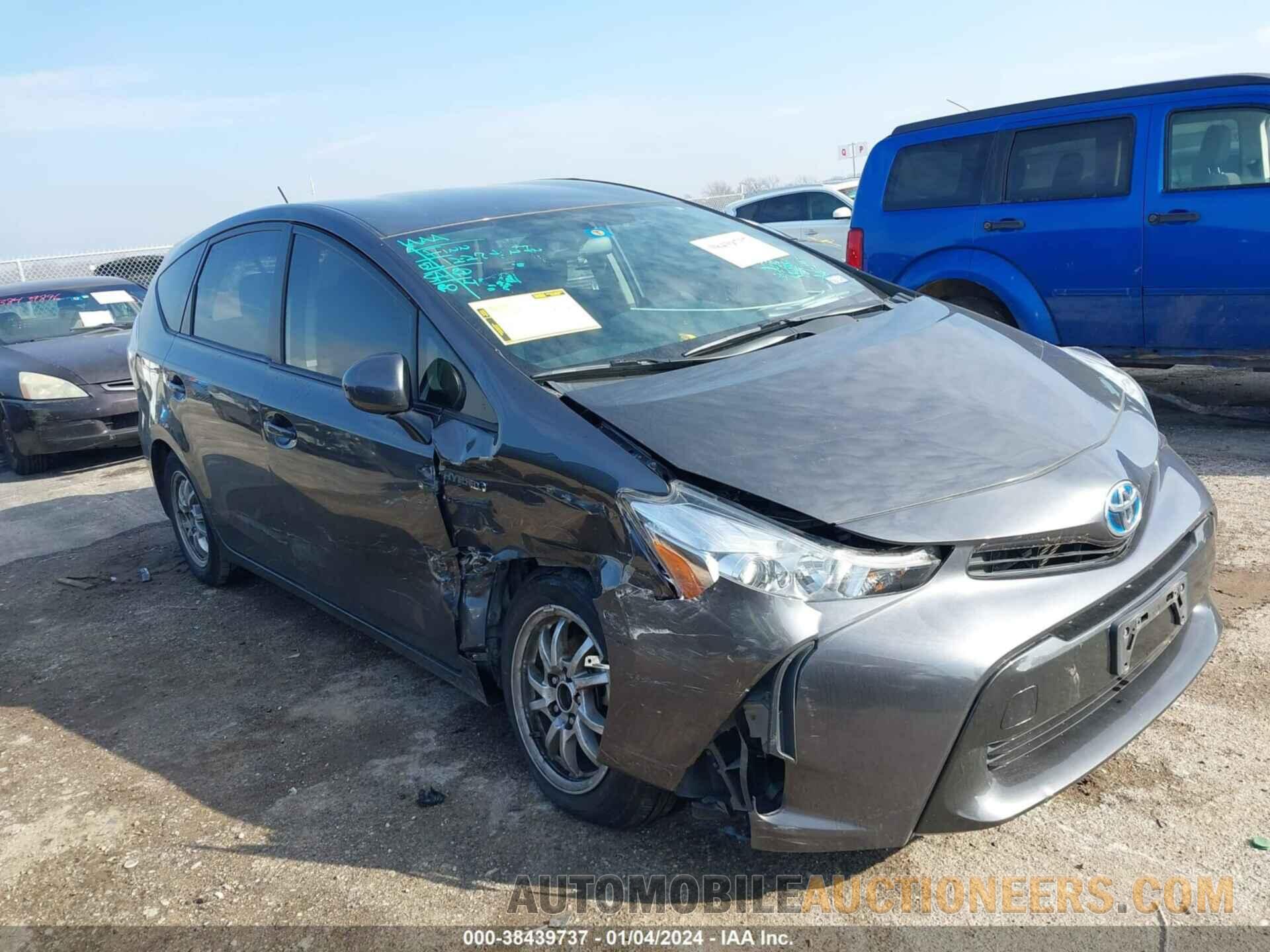 JTDZN3EU6GJ054106 TOYOTA PRIUS V 2016