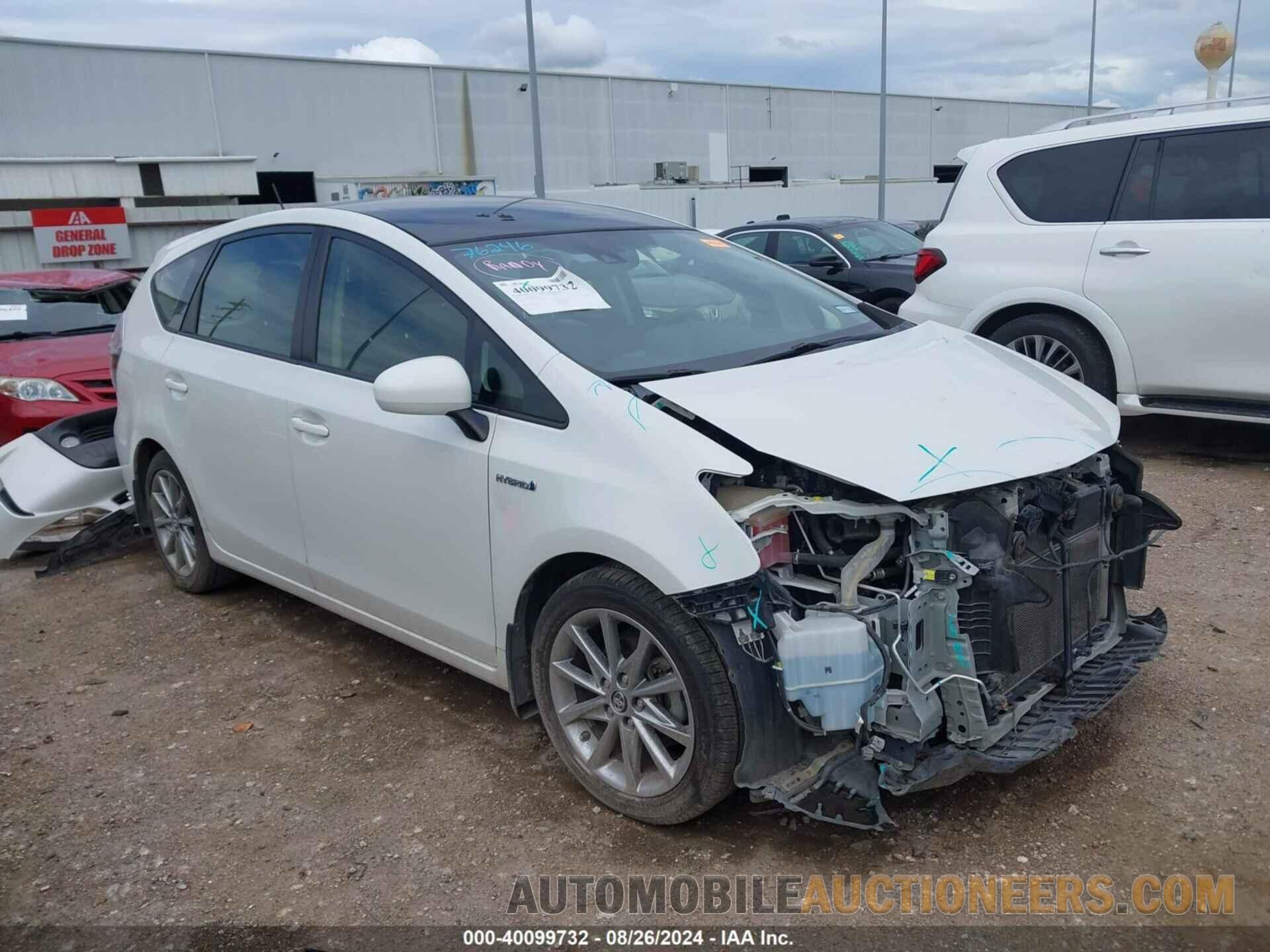 JTDZN3EU6HJ066564 TOYOTA PRIUS V 2017