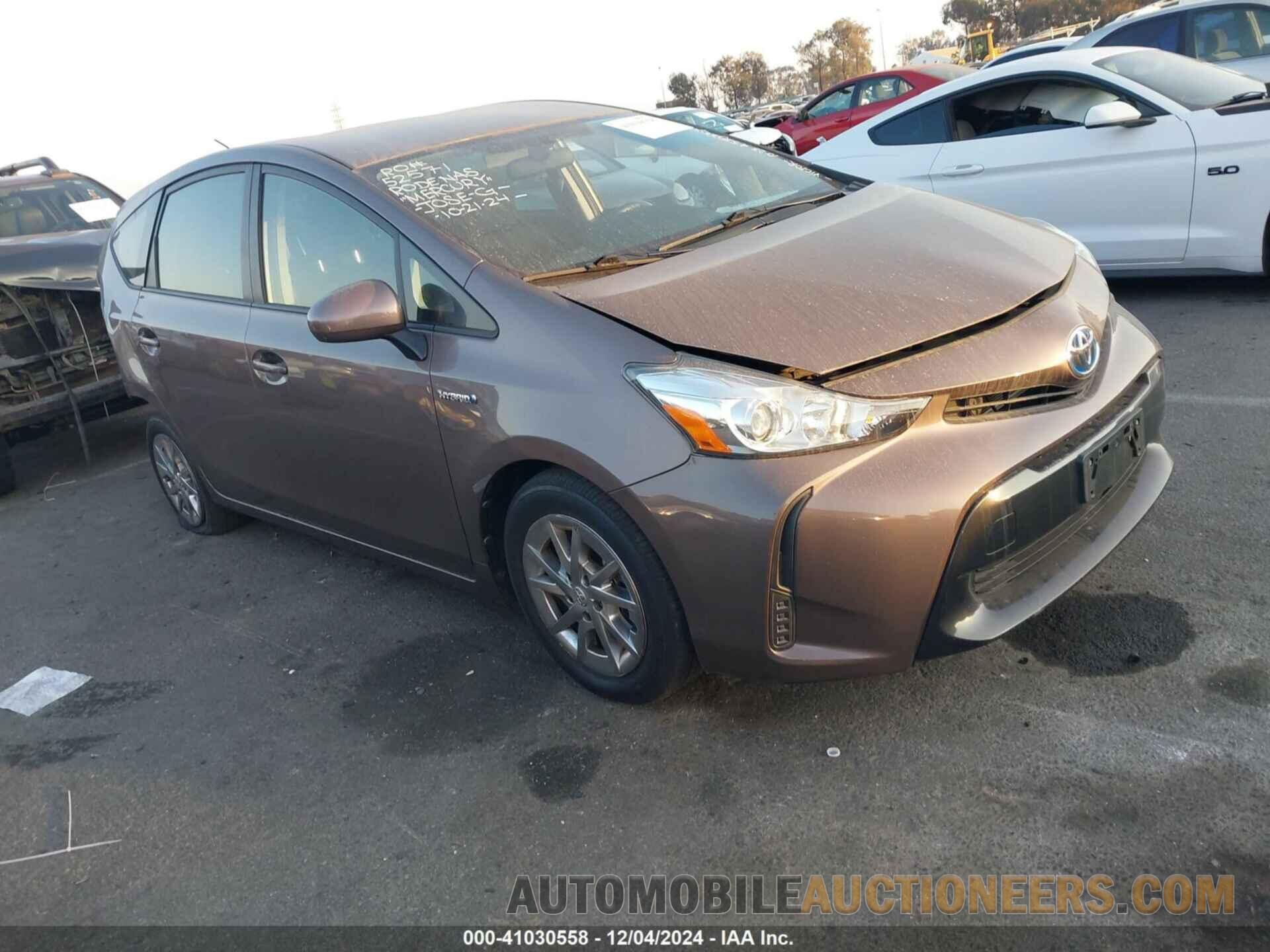 JTDZN3EU6HJ072347 TOYOTA PRIUS V 2017