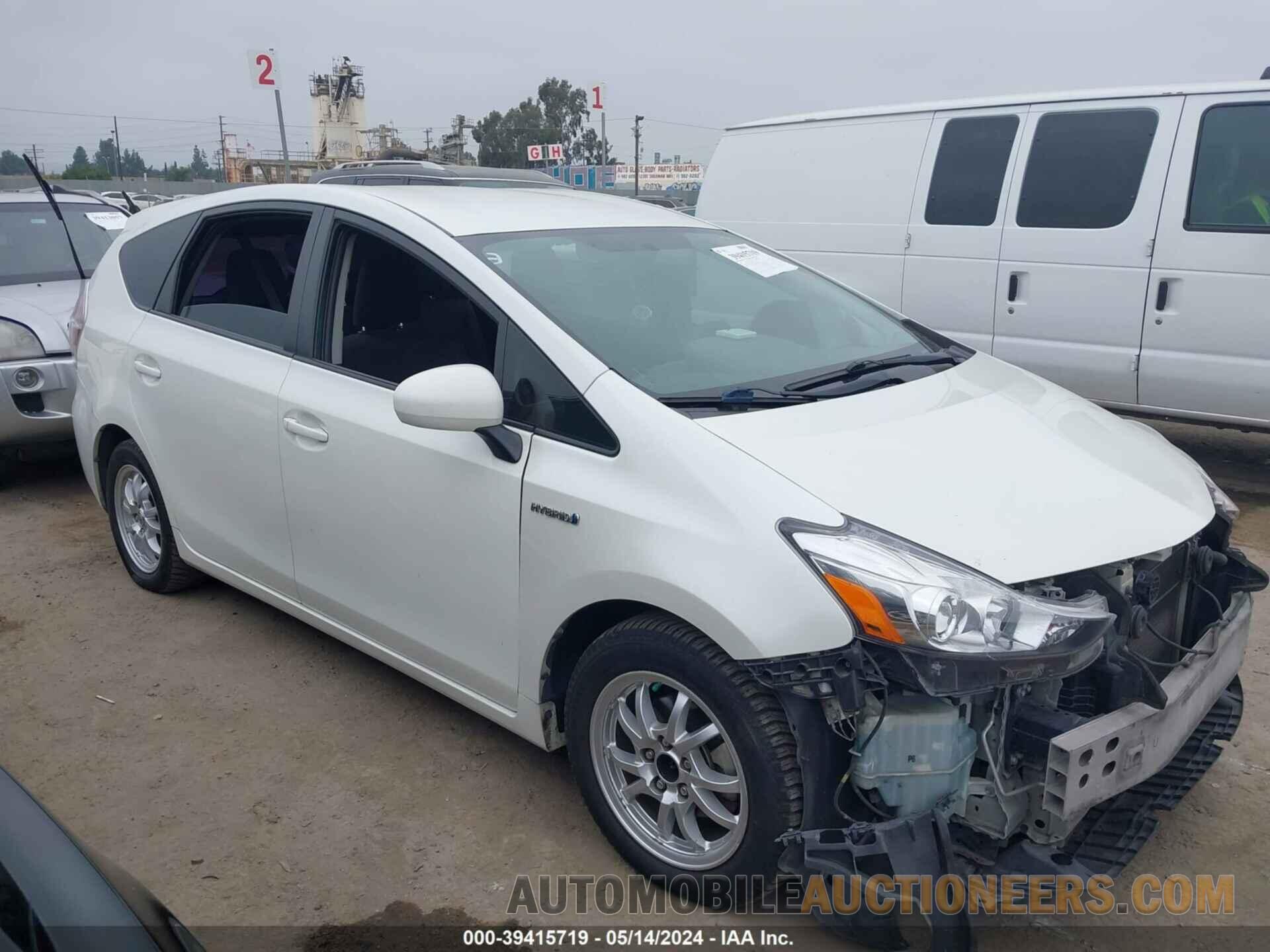 JTDZN3EU6HJ072722 TOYOTA PRIUS V 2017