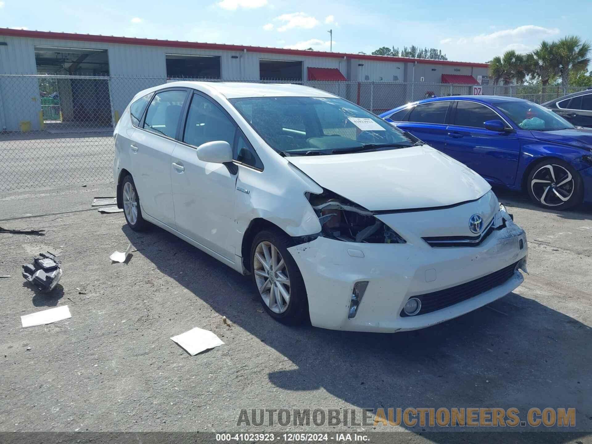 JTDZN3EU7C3046093 TOYOTA PRIUS V 2012