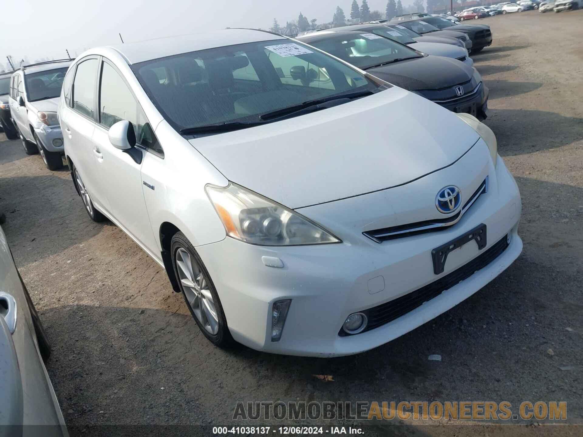 JTDZN3EU7C3082690 TOYOTA PRIUS V 2012