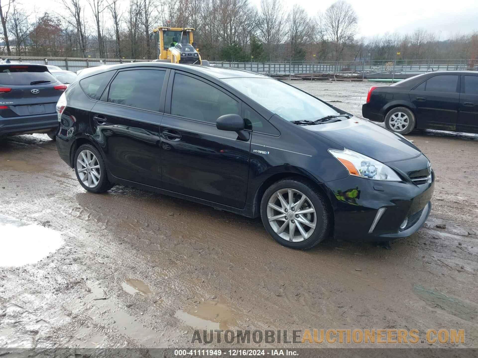 JTDZN3EU7C3119558 TOYOTA PRIUS V 2012