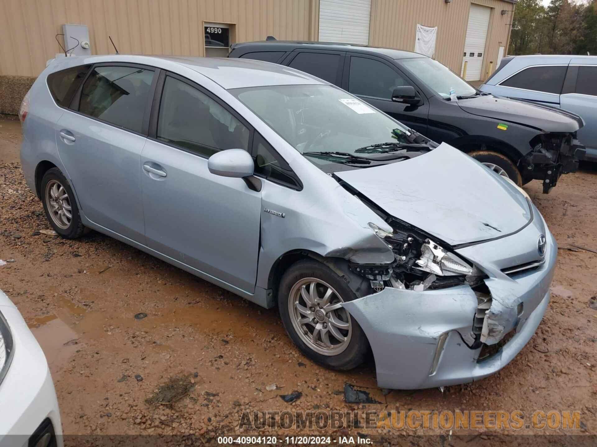 JTDZN3EU7C3120581 TOYOTA PRIUS V 2012