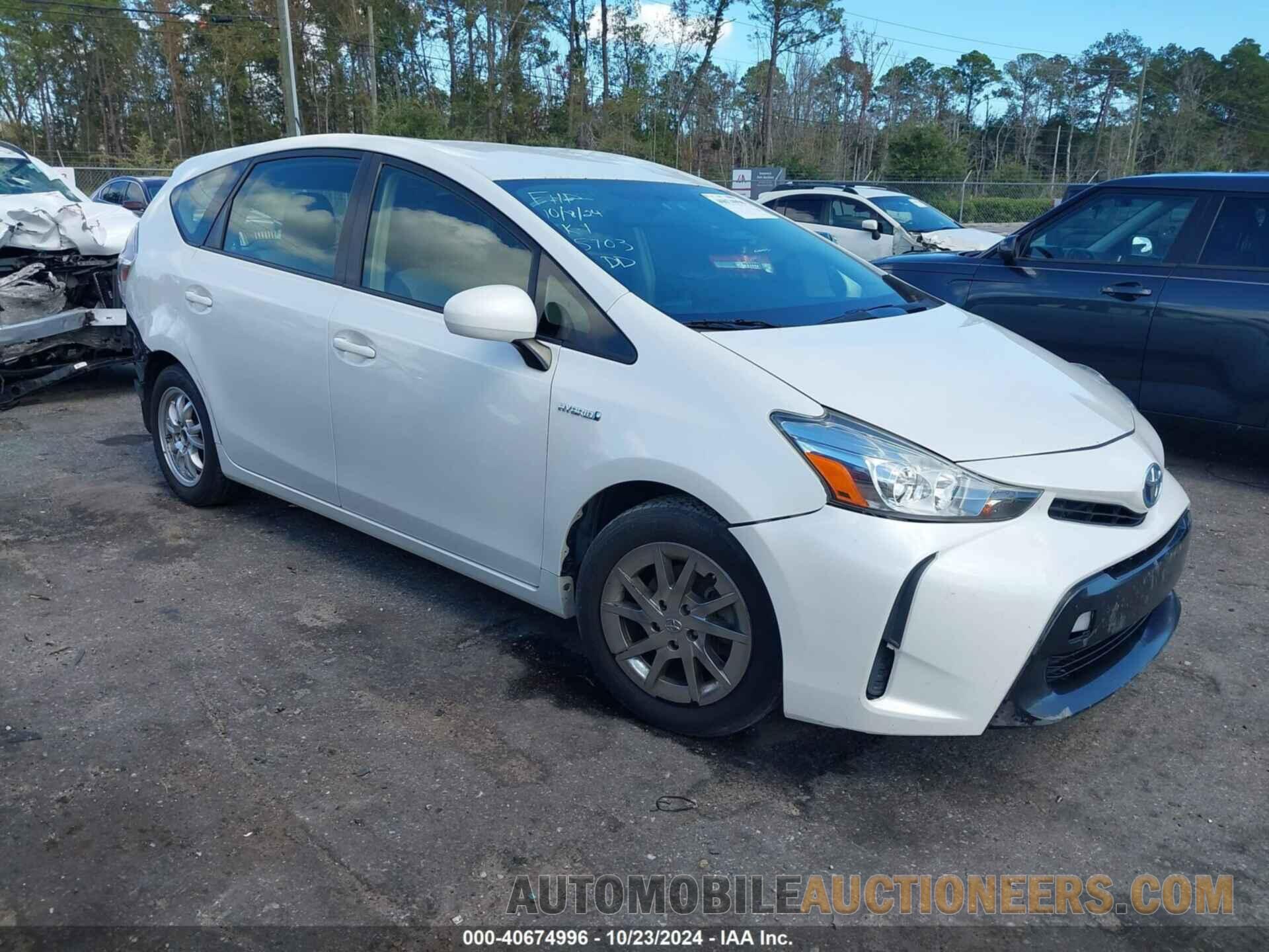 JTDZN3EU7FJ015703 TOYOTA PRIUS V 2015