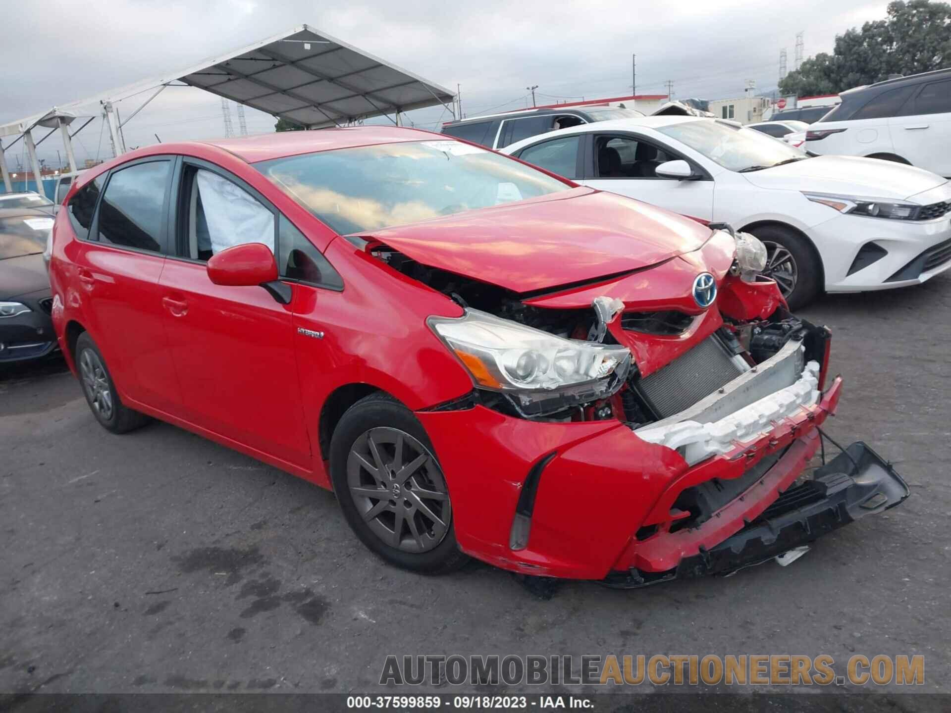 JTDZN3EU7FJ017600 TOYOTA PRIUS V 2015