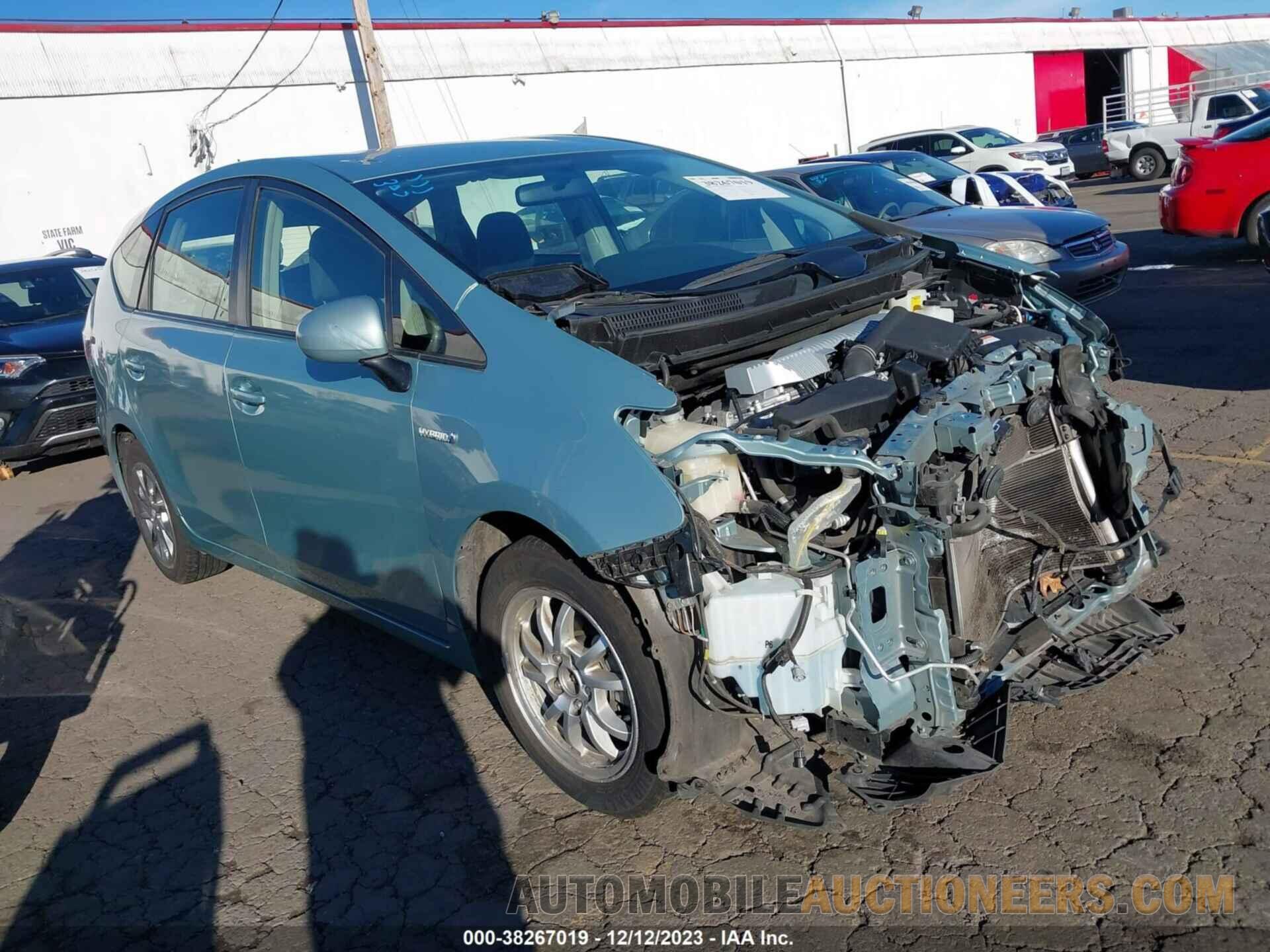 JTDZN3EU7FJ022344 TOYOTA PRIUS V 2015