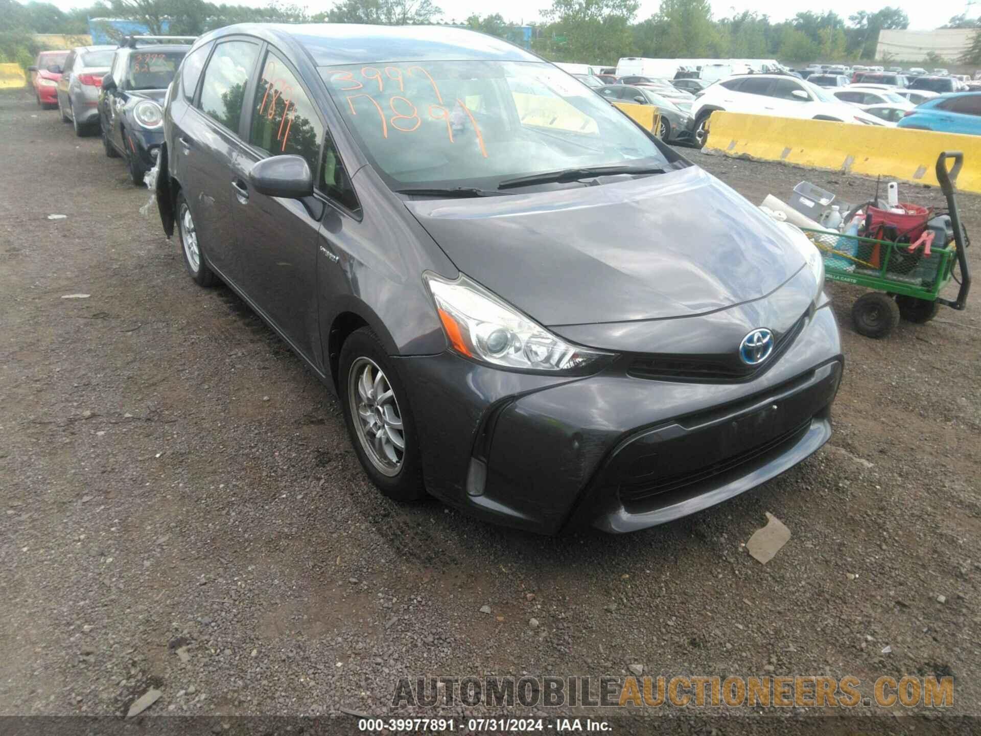 JTDZN3EU7FJ023932 TOYOTA PRIUS V 2015